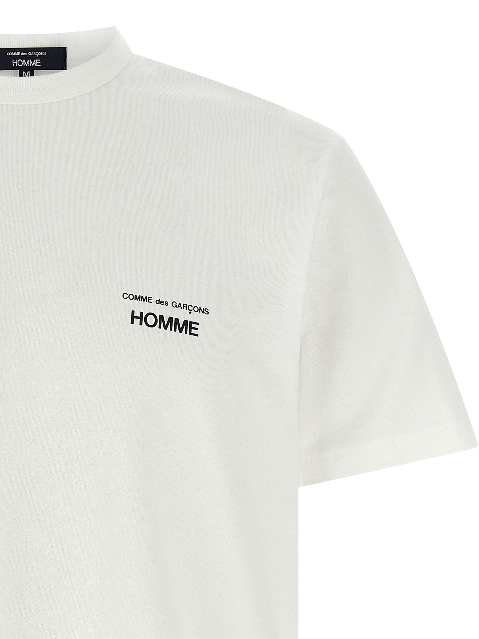 Comme Des Garçons White Cotton T-Shirt