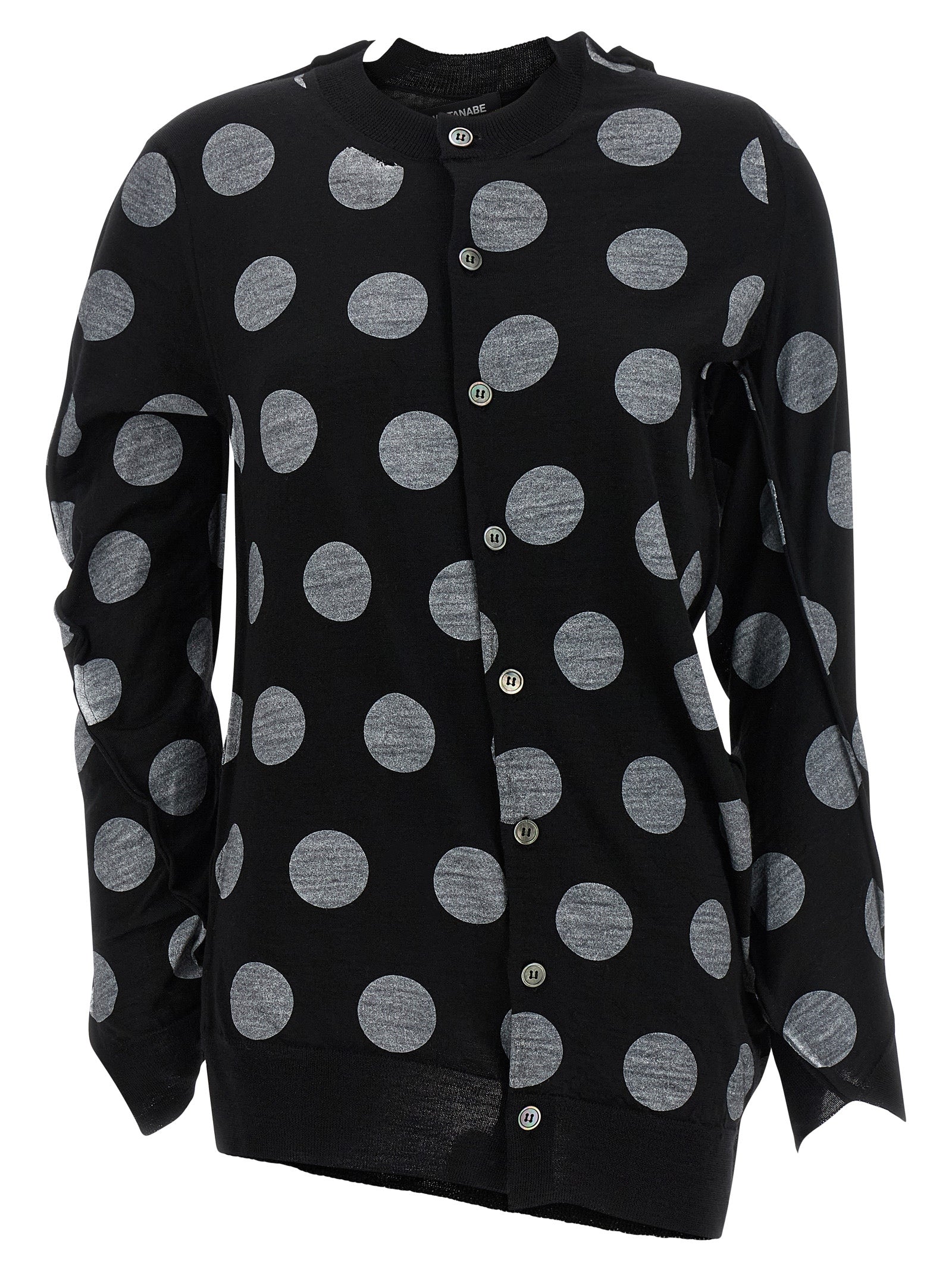 Junya Watanabe Bicolor Wool Cardigan
