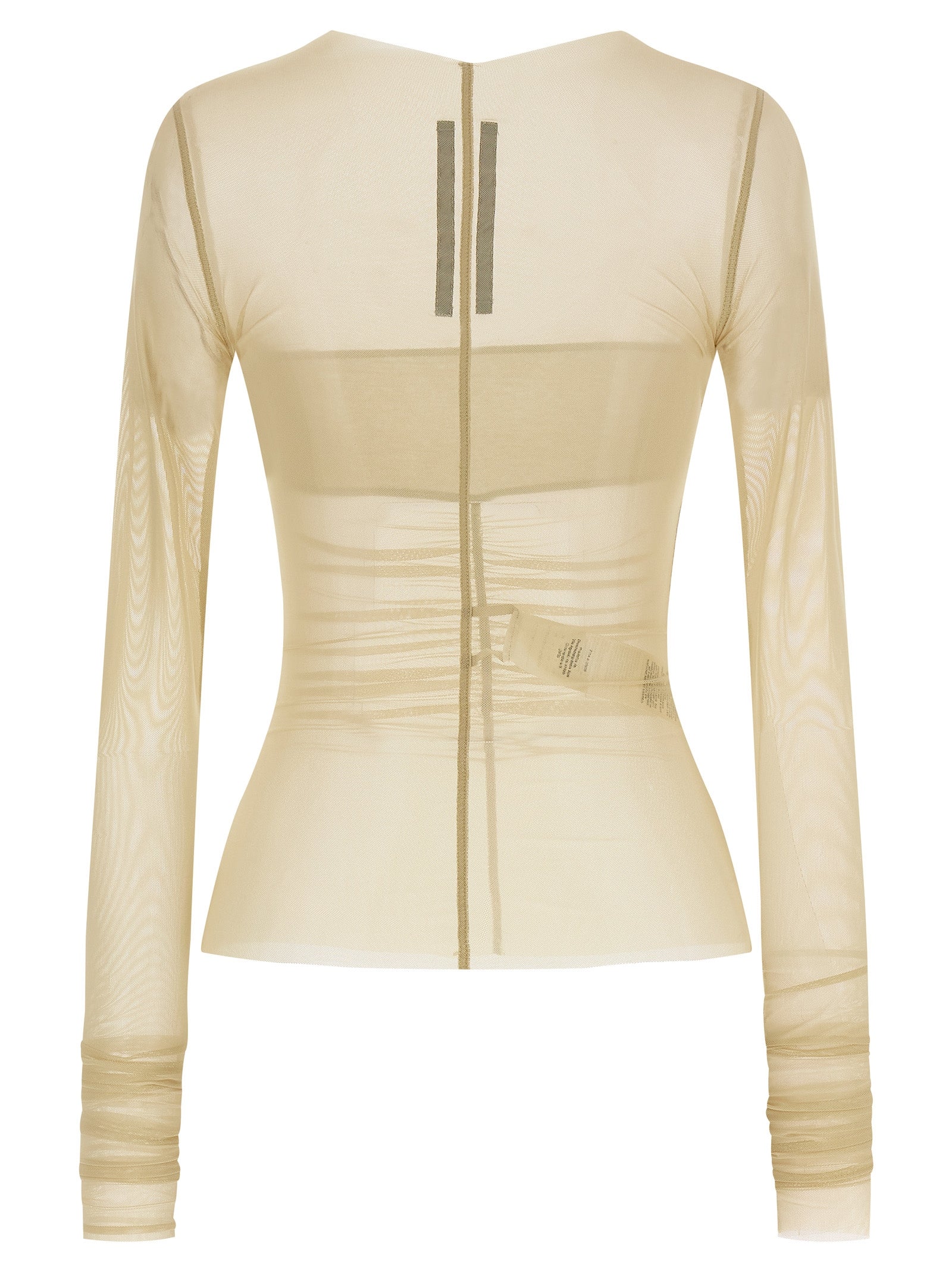 Rick Owens Beige Nylon Shirt