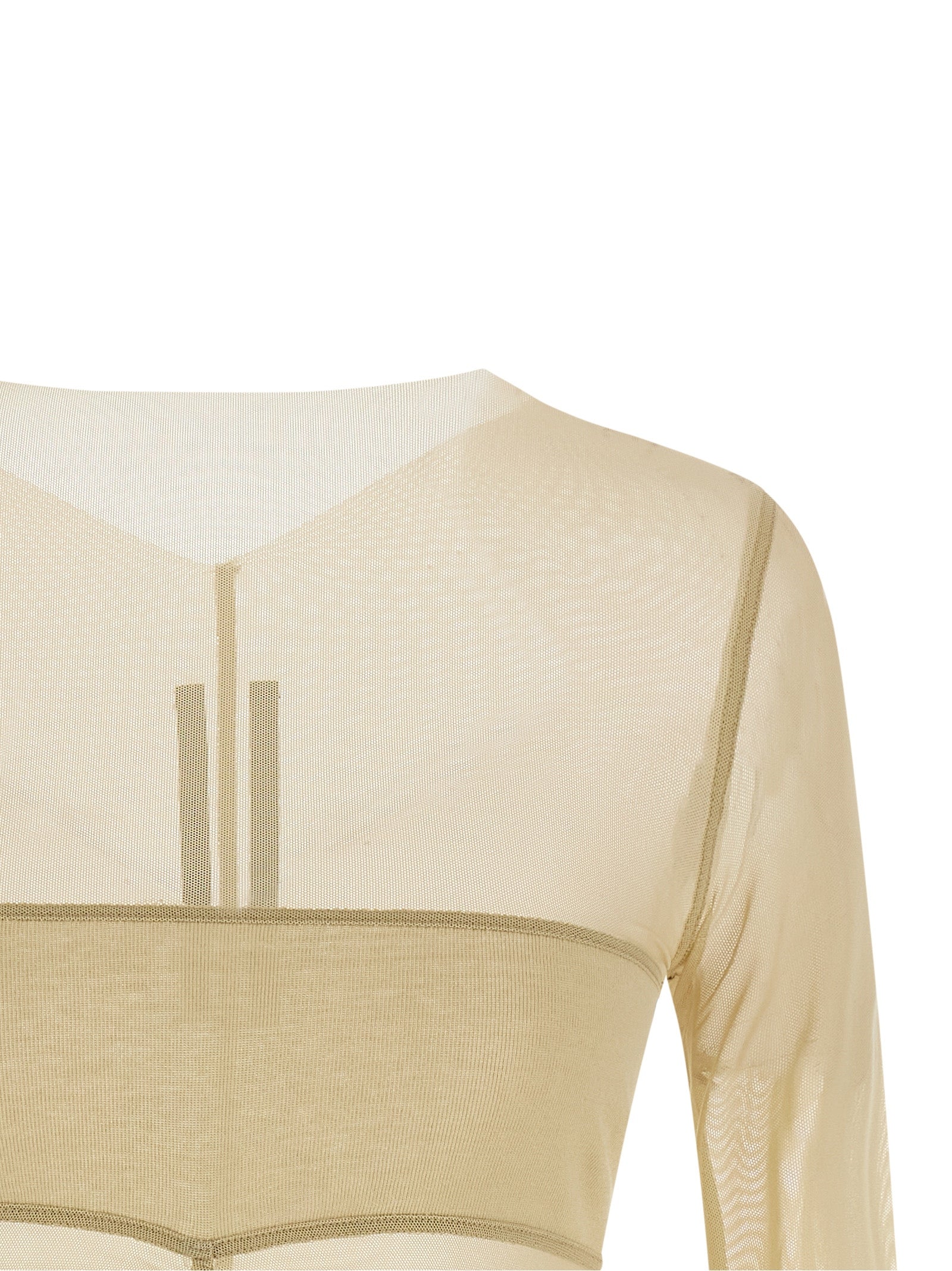 Rick Owens Beige Nylon Shirt