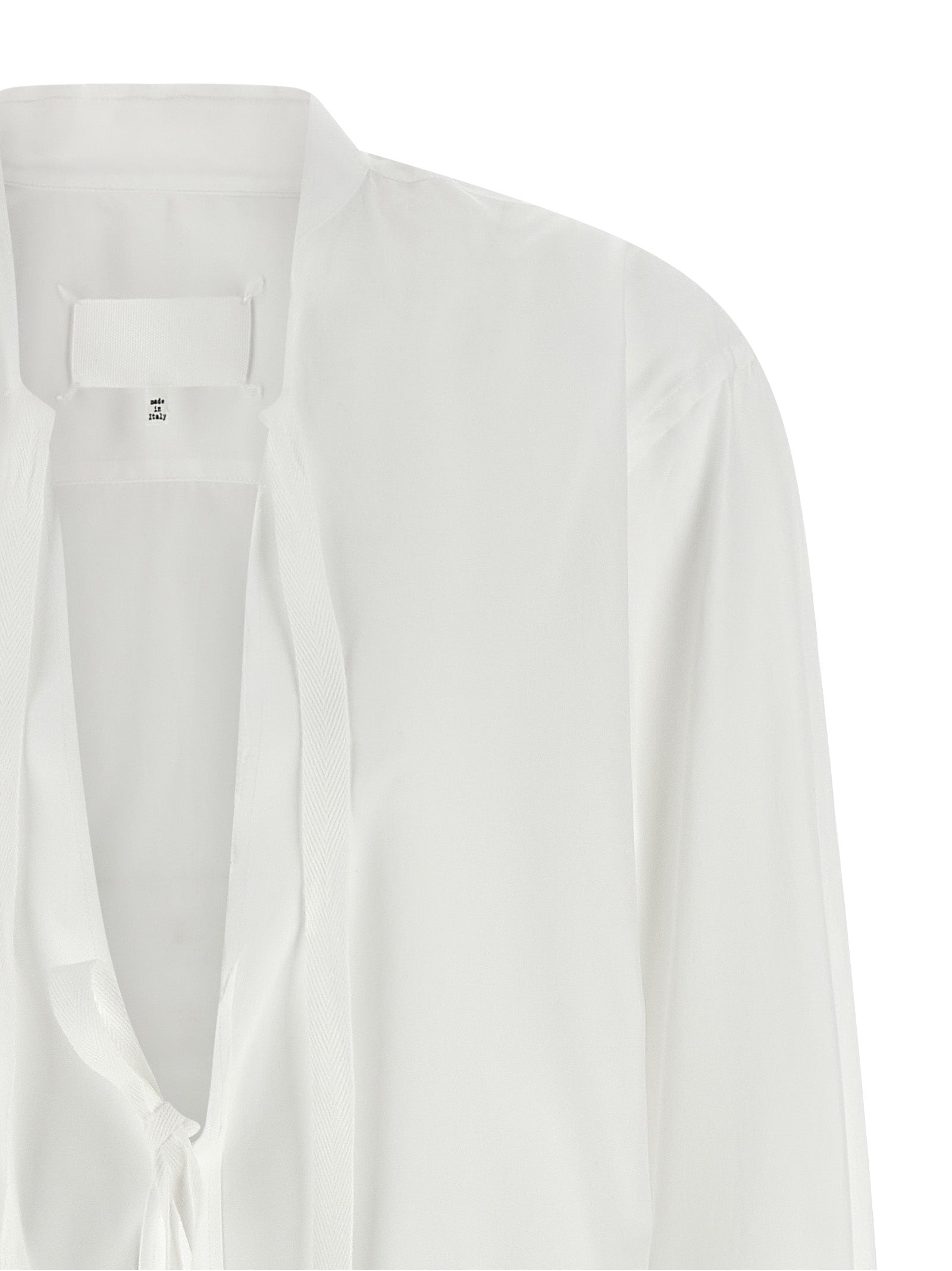 Maison Margiela White Cotton Blouse