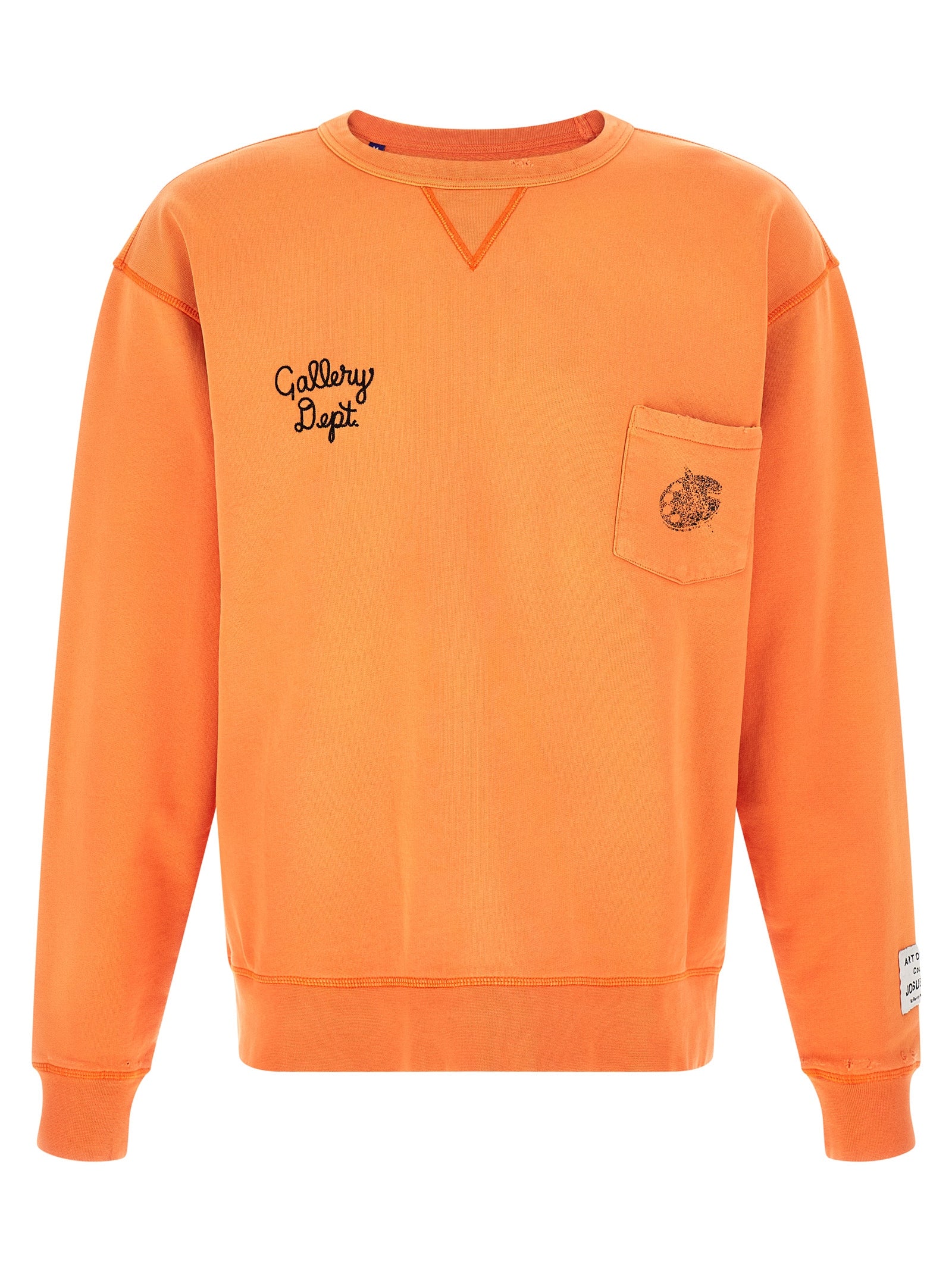 GALLERY DEPT. Orange Cotton Sweatshirt