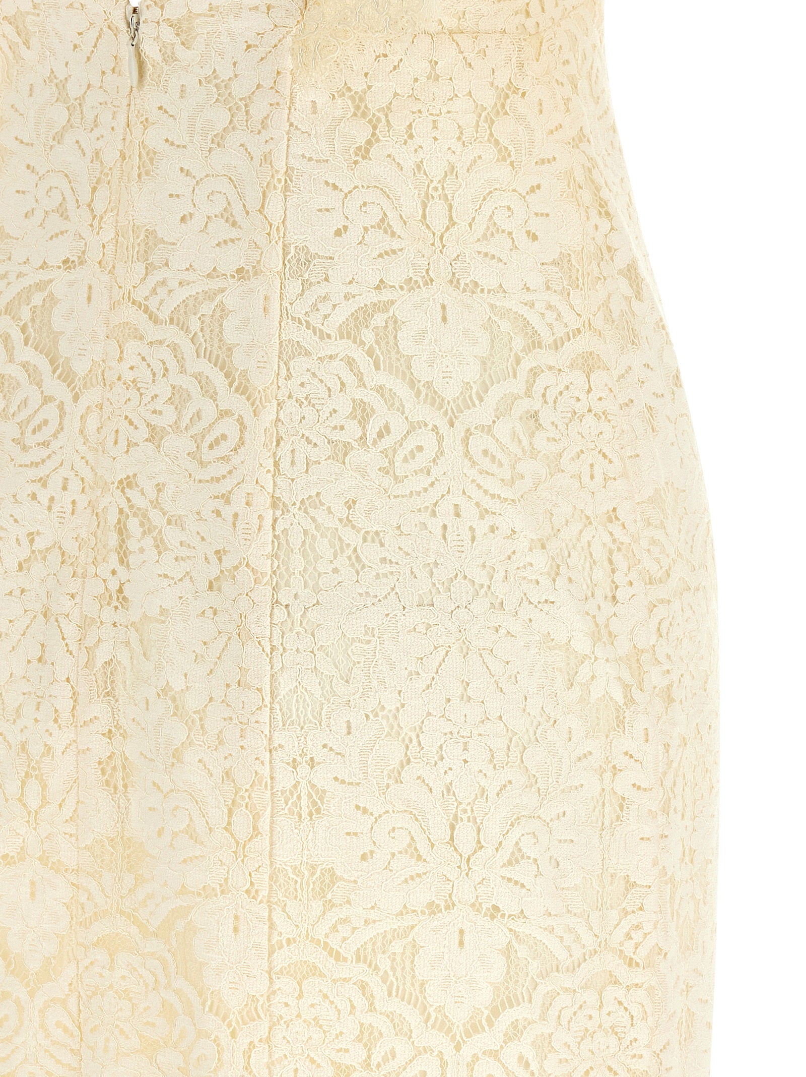 Twinset White Cotton Long Dress