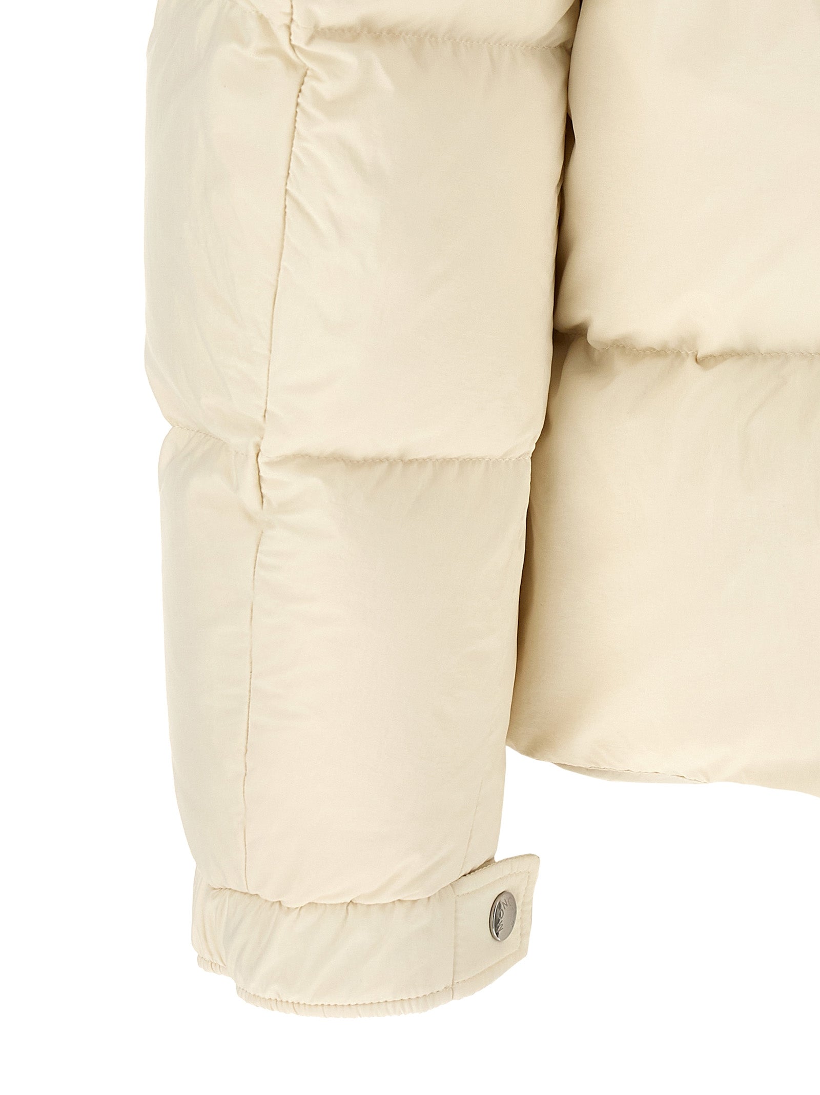 Moncler Beige Polyamide Full-Length Jacket