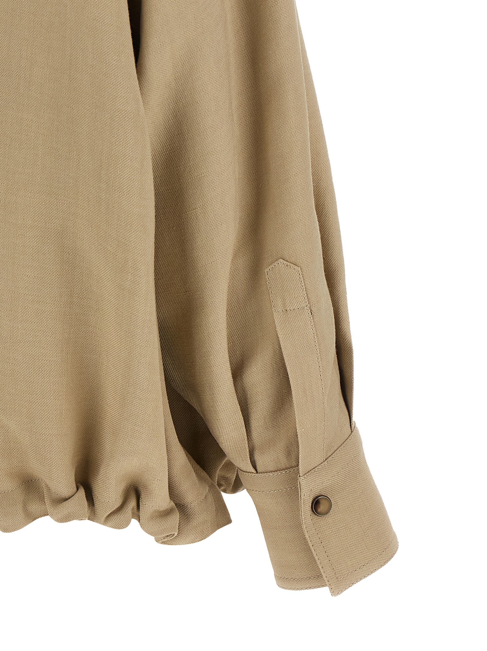Brunello Cucinelli Beige Viscose Blouse