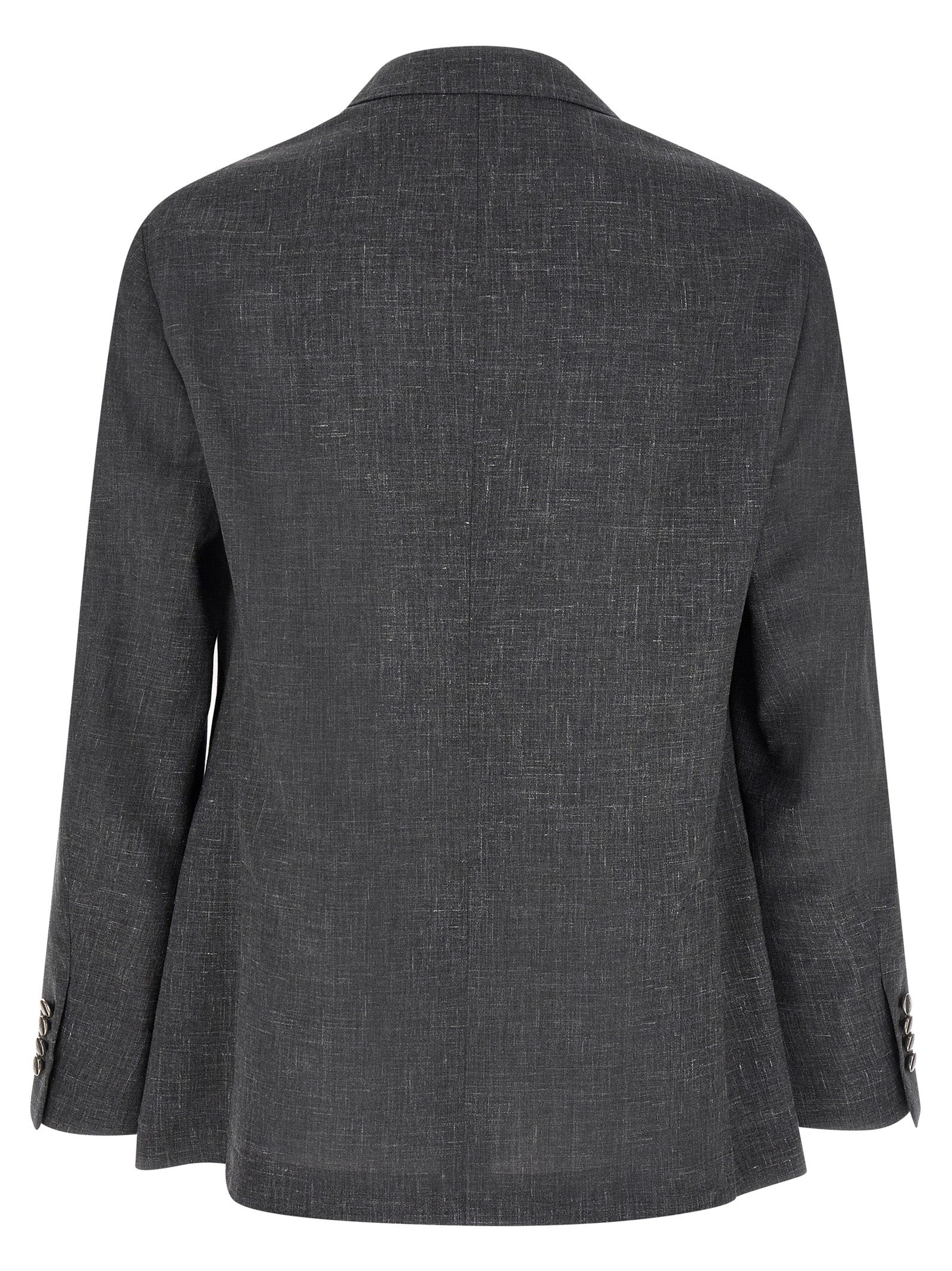 Brunello Cucinelli Gray Wool Blazer