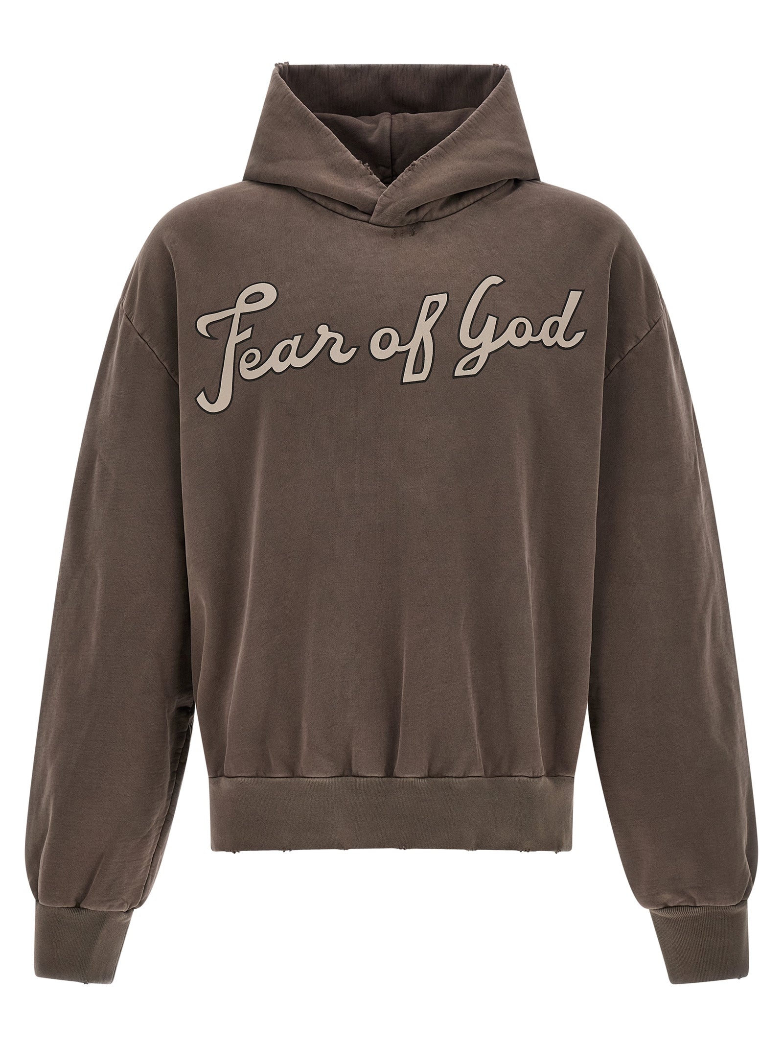 Fear Of God Brown Cotton Sweatshirt