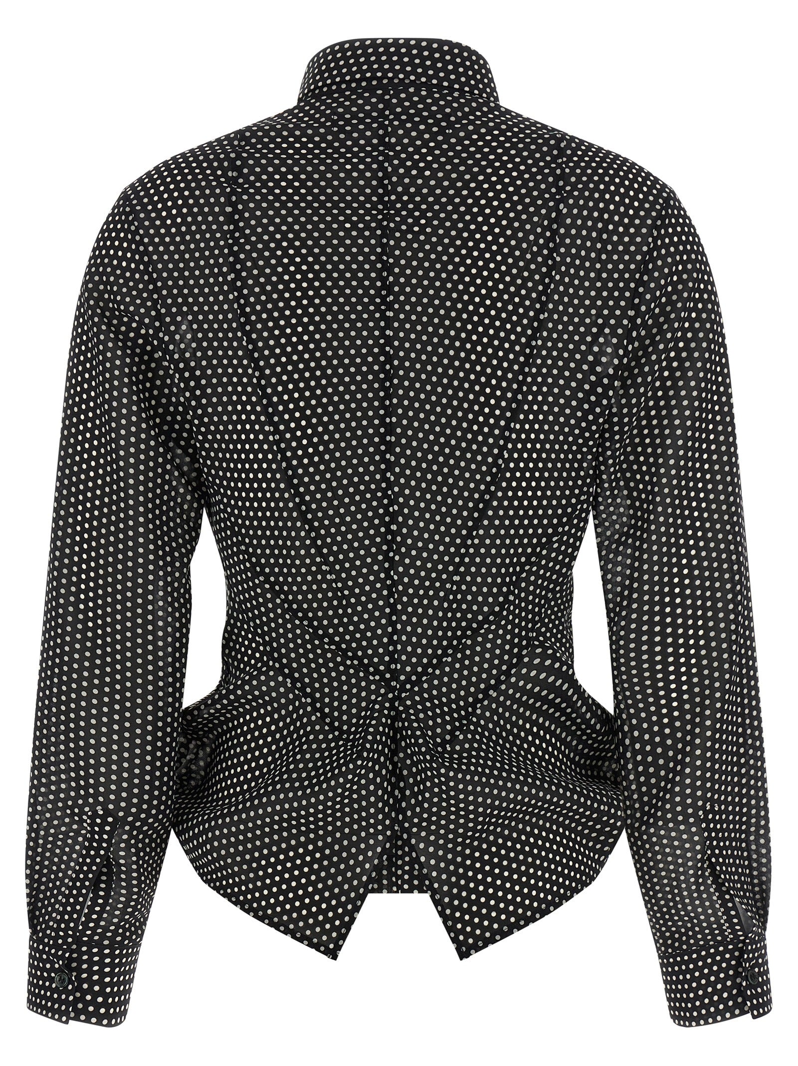 Junya Watanabe Bicolor Polyester Blouse