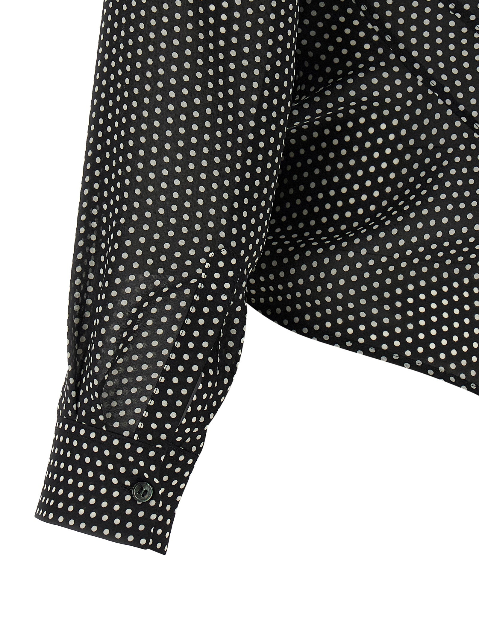 Junya Watanabe Bicolor Polyester Blouse