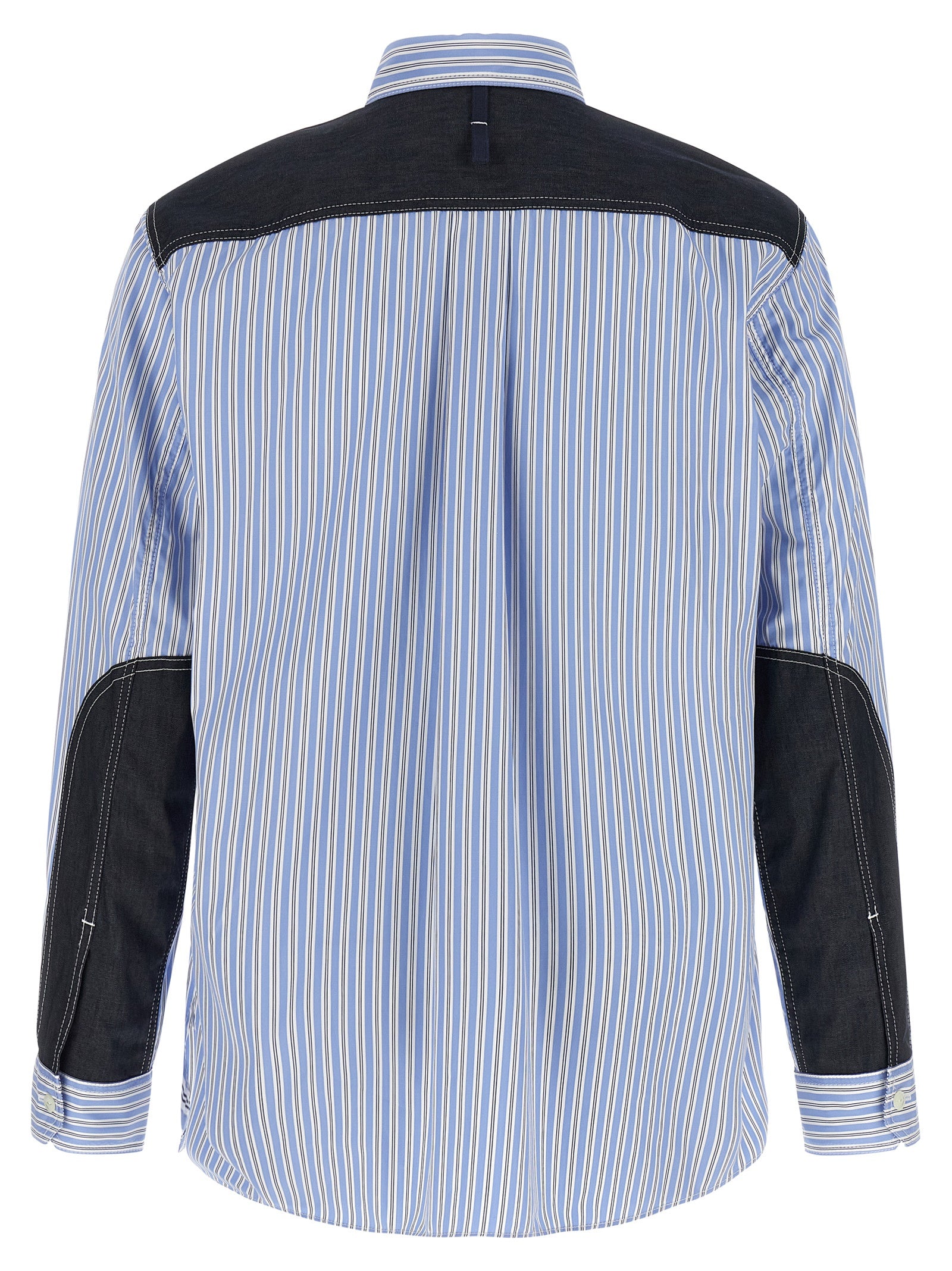 Junya Watanabe Blue Cotton Blouse