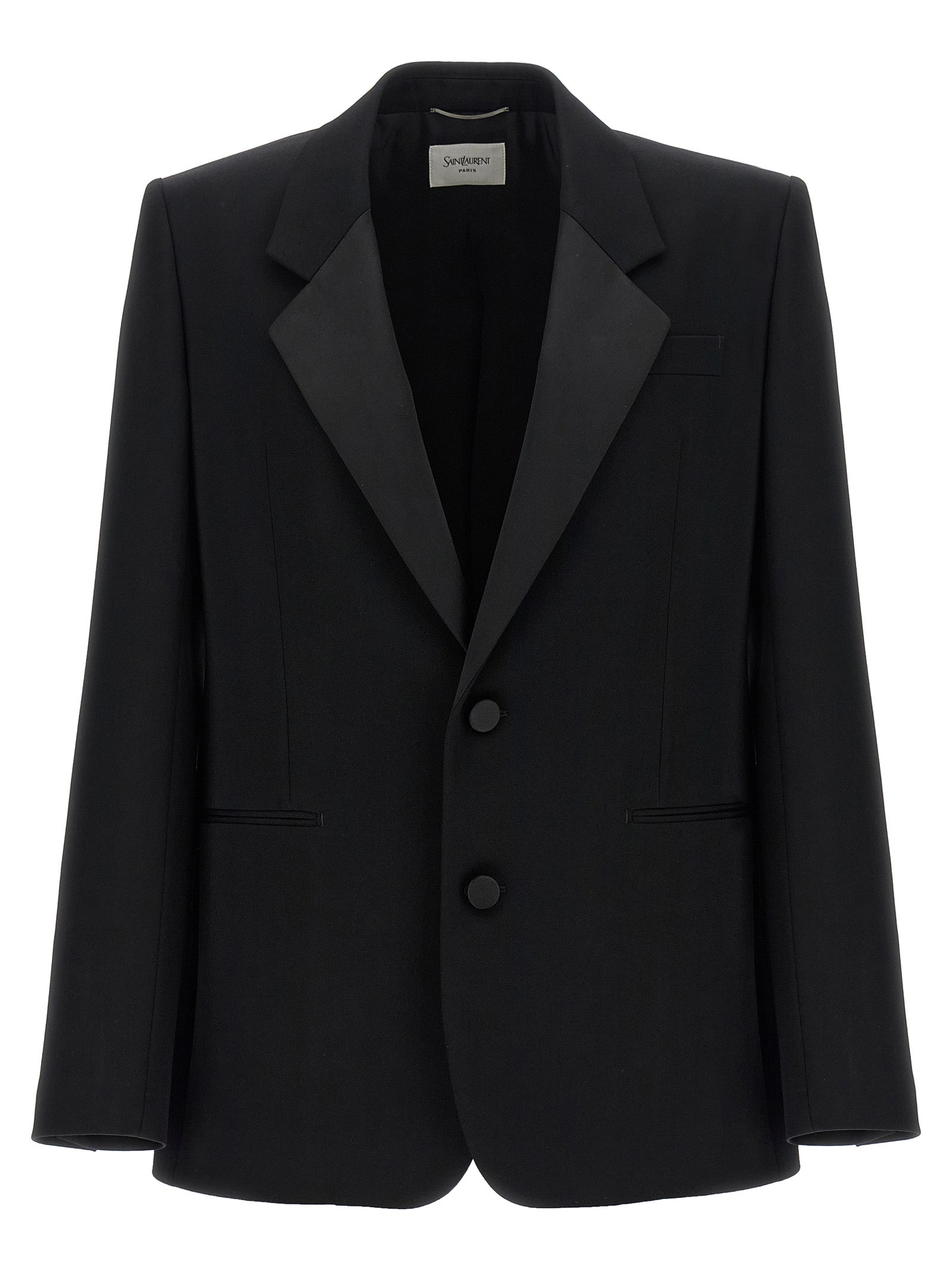 Saint Laurent Black Wool Blazer