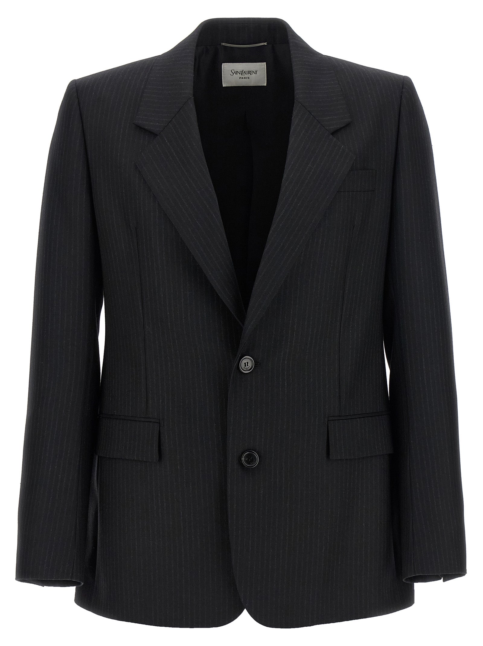 Saint Laurent Black Wool Blazer