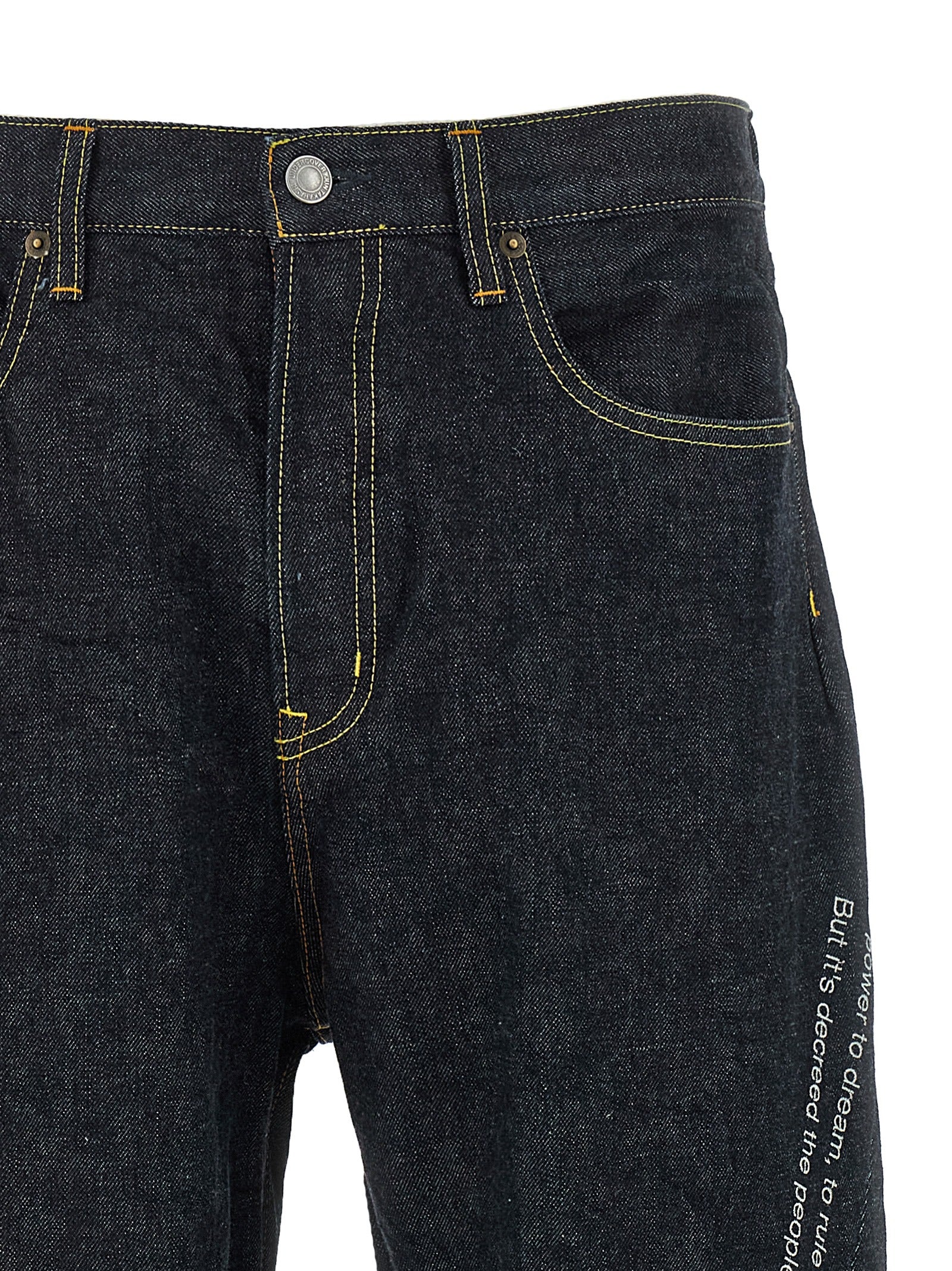 Undercover Blue Wide-Leg Jeans