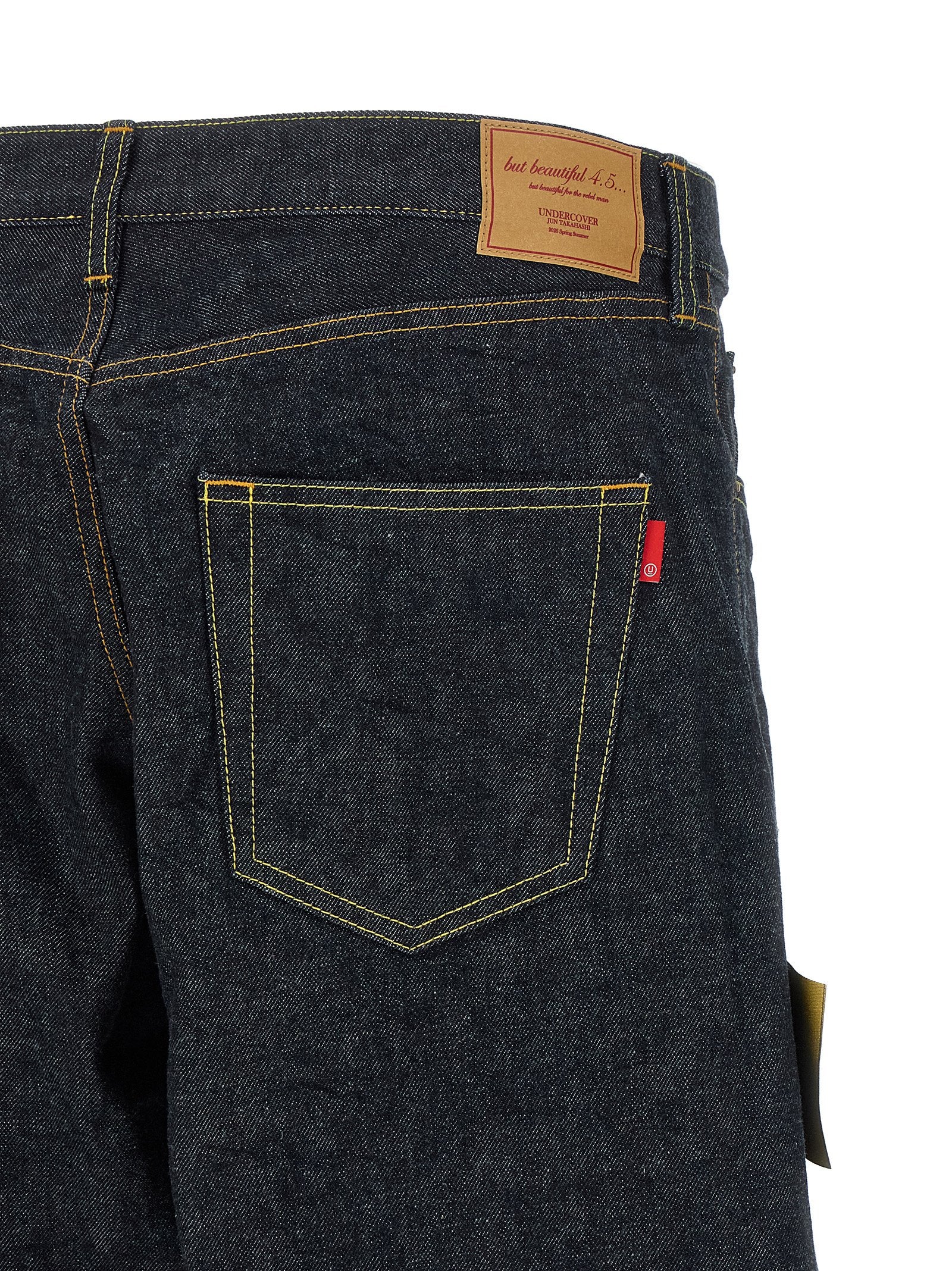 Undercover Blue Wide-Leg Jeans