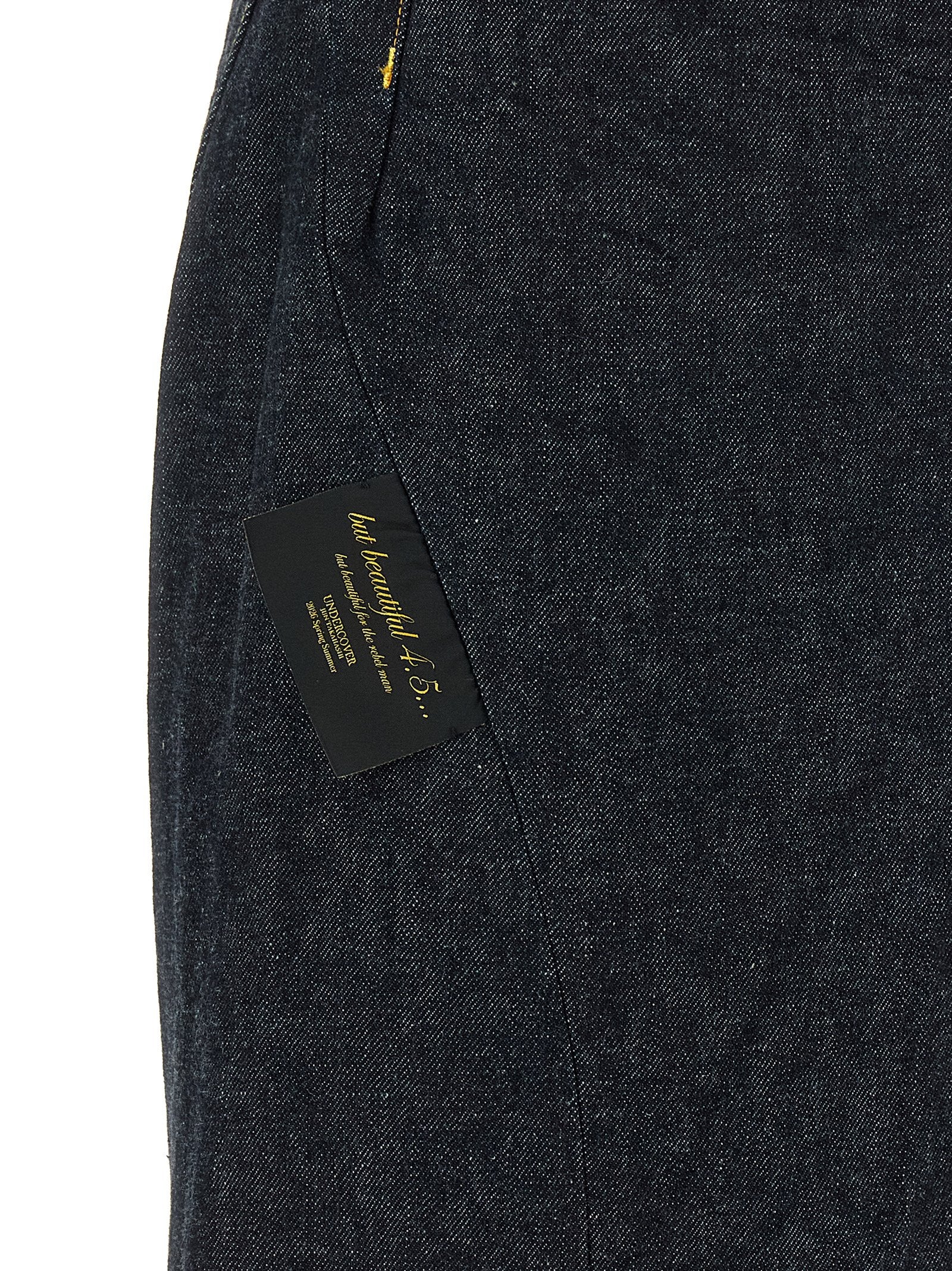 Undercover Blue Wide-Leg Jeans