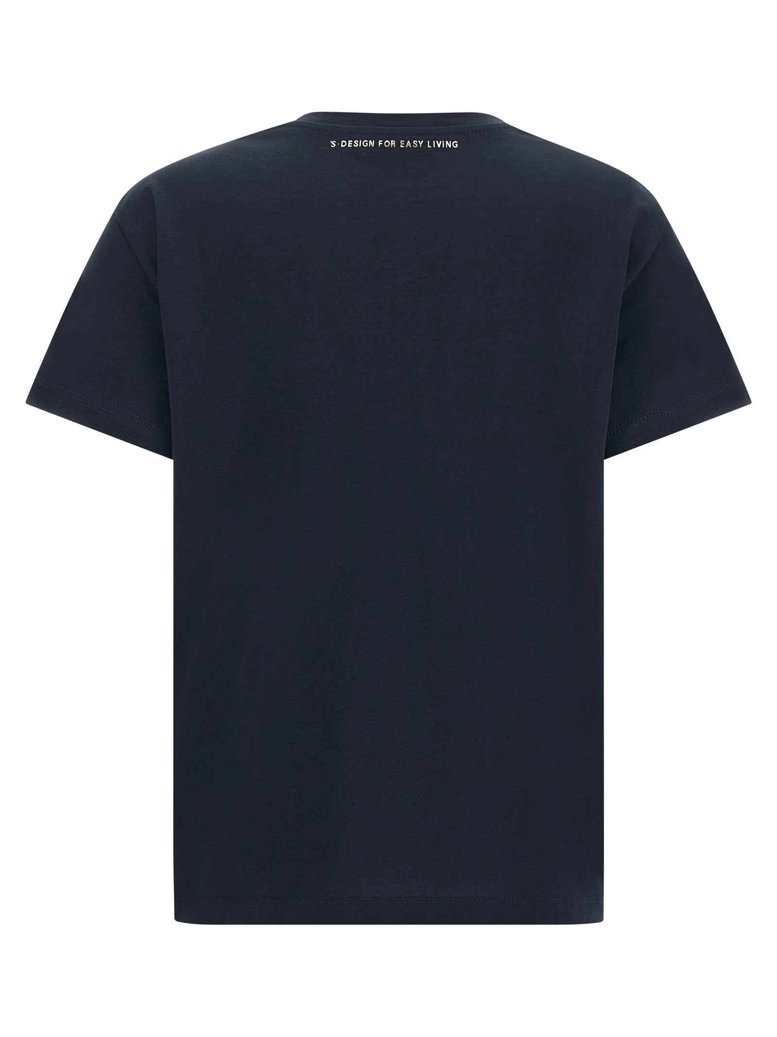 'S Max Mara Blue Cotton T-Shirt