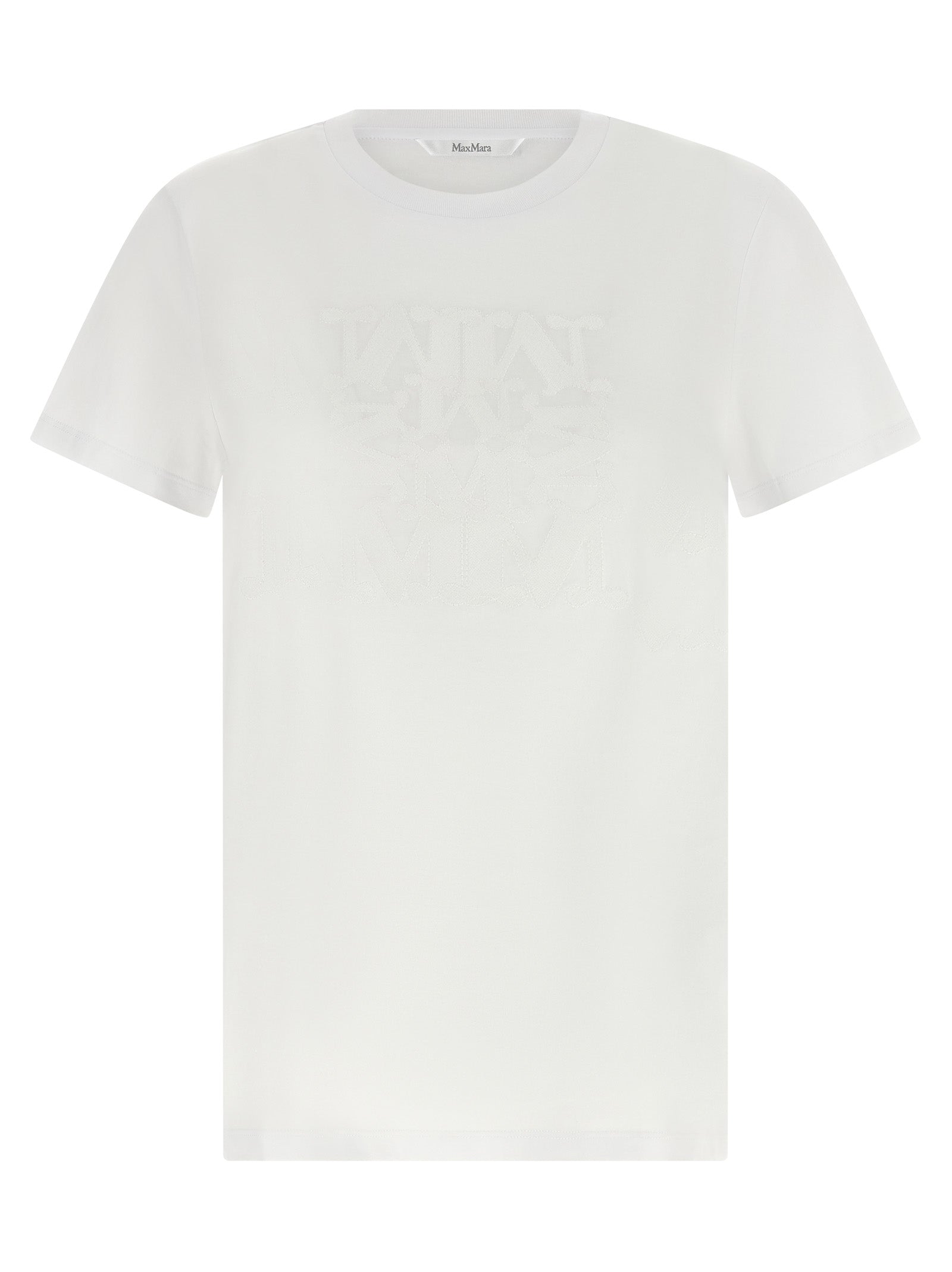 Max Mara White Cotton T-Shirt