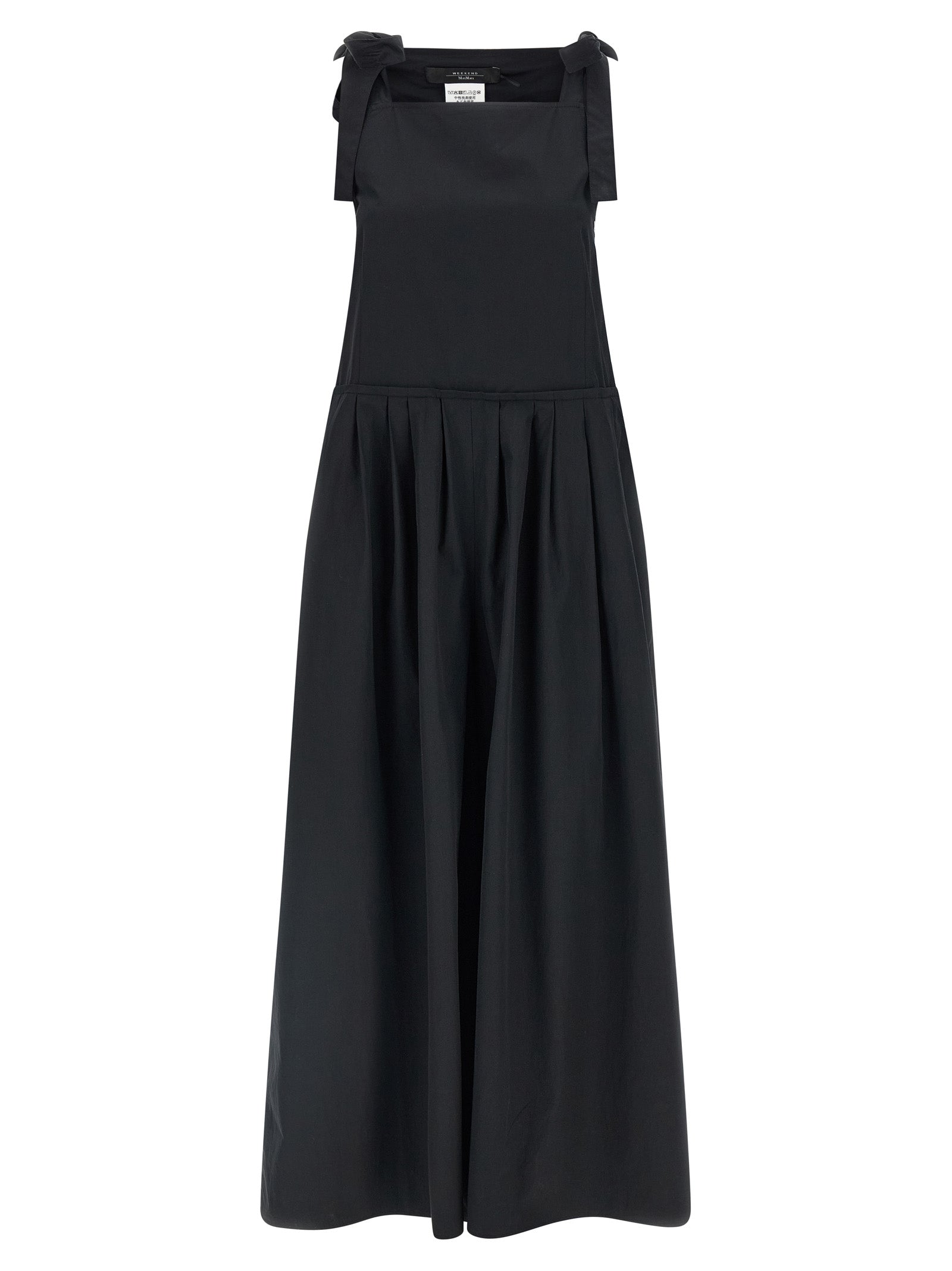 Max Mara Black Cotton Jumpsuit