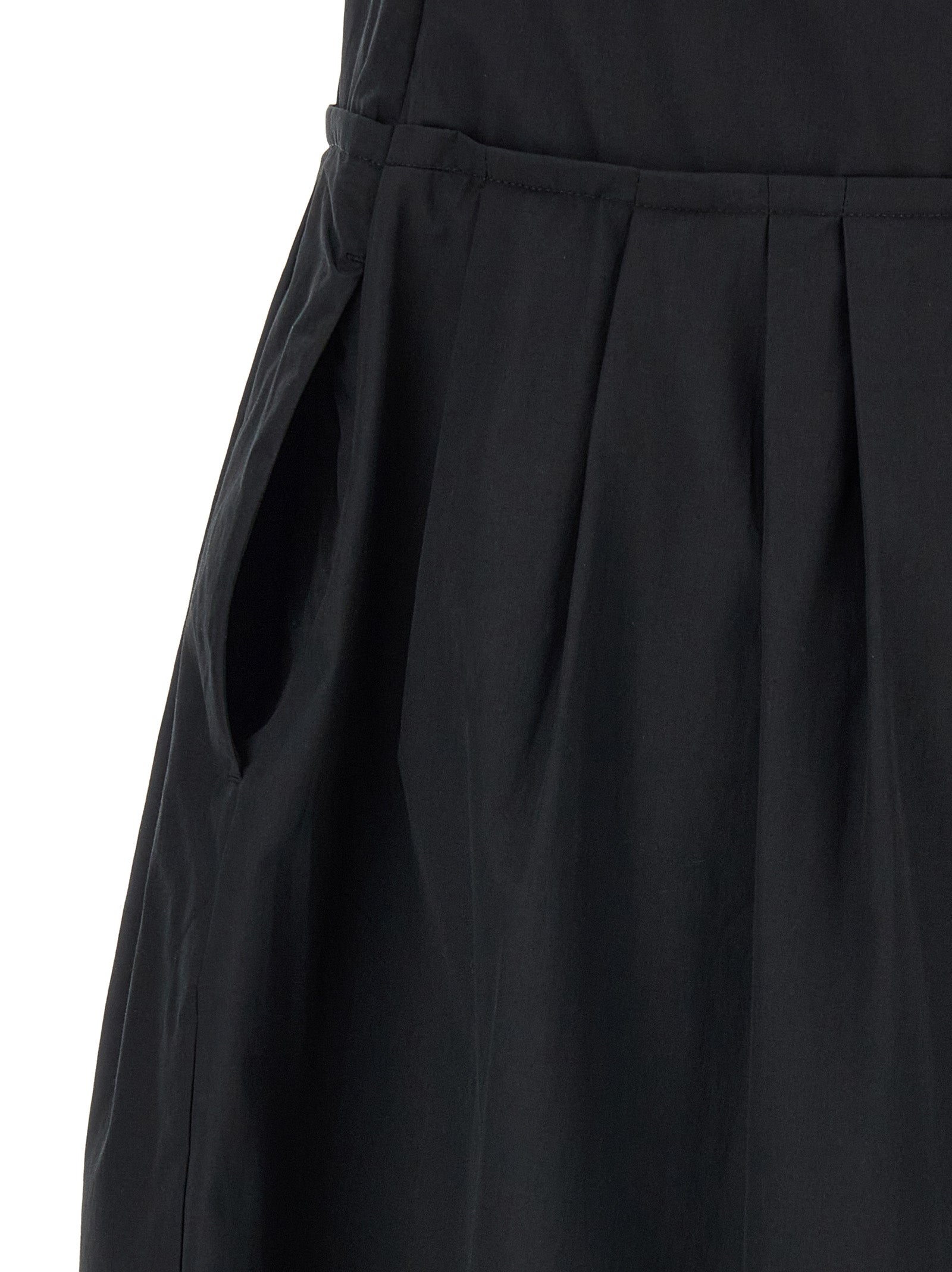 Max Mara Black Cotton Jumpsuit