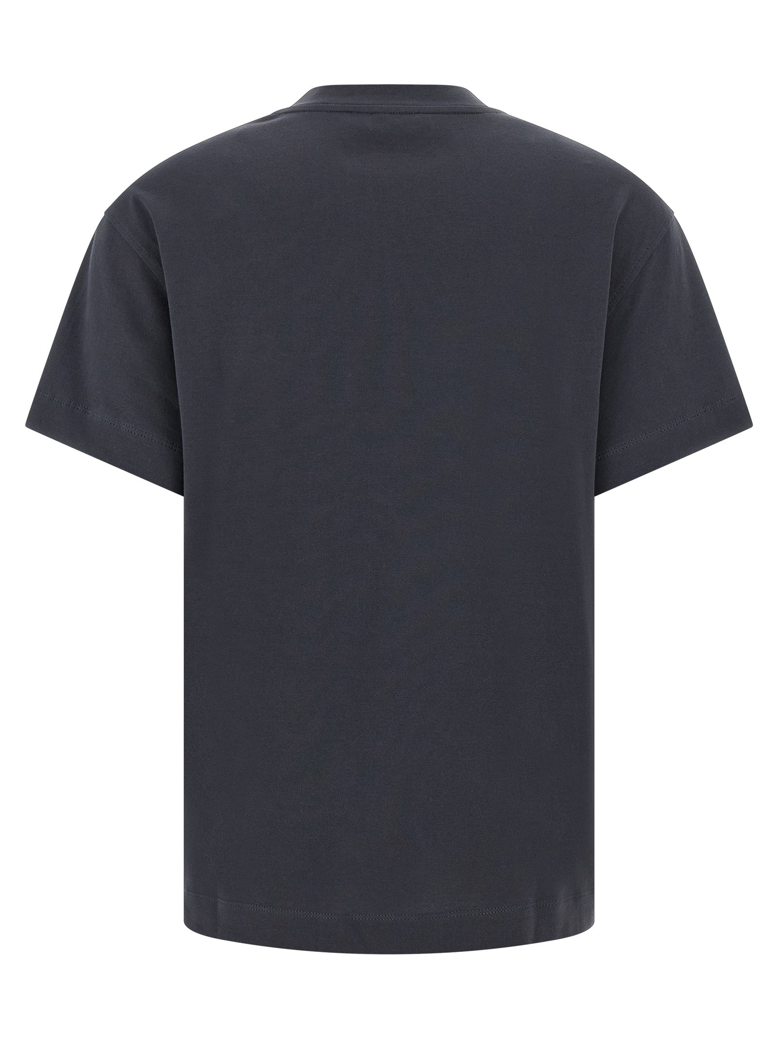 Brunello Cucinelli Blue Cotton T-Shirt
