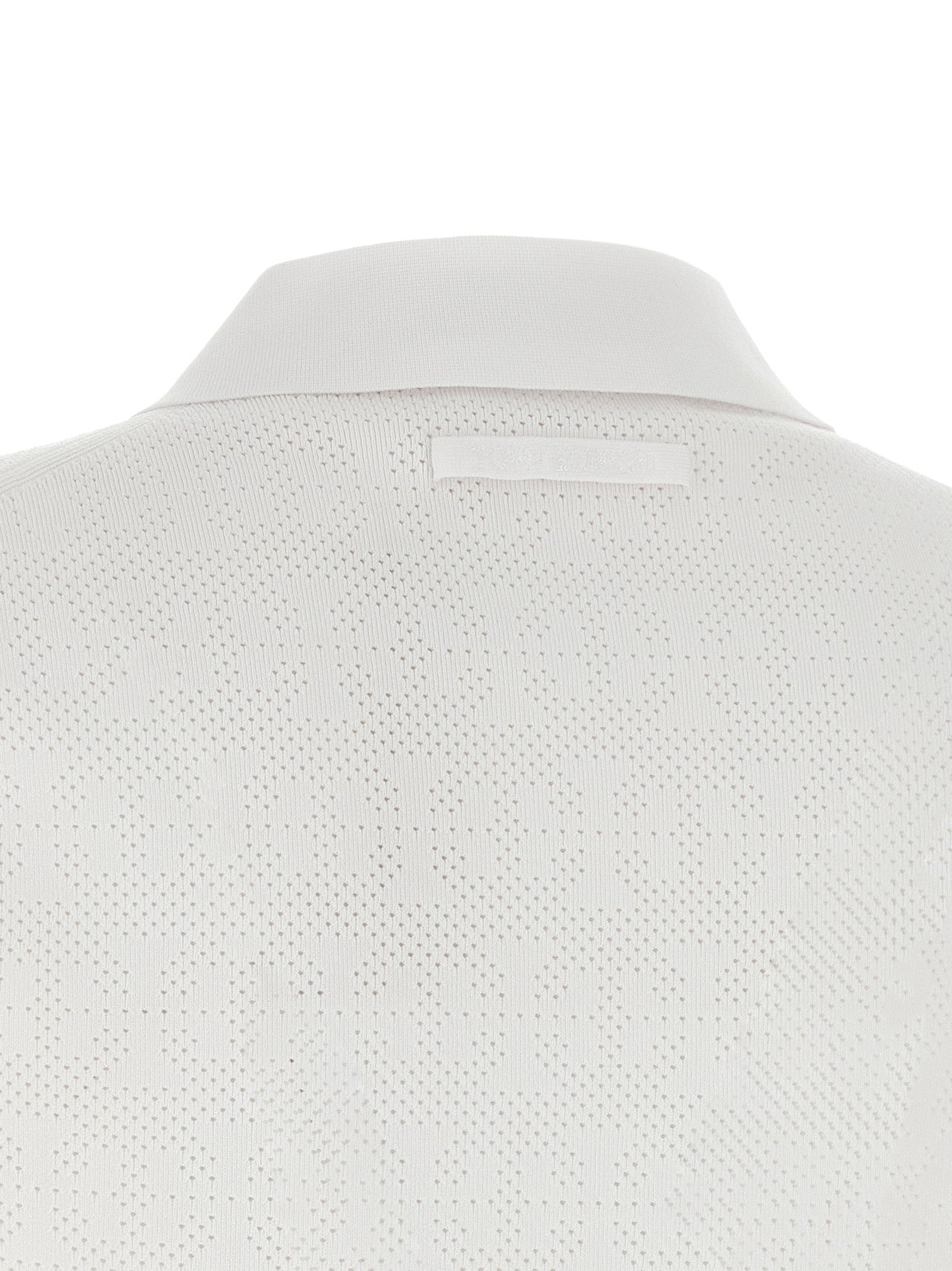 Tory Burch White Viscose Polo Shirt