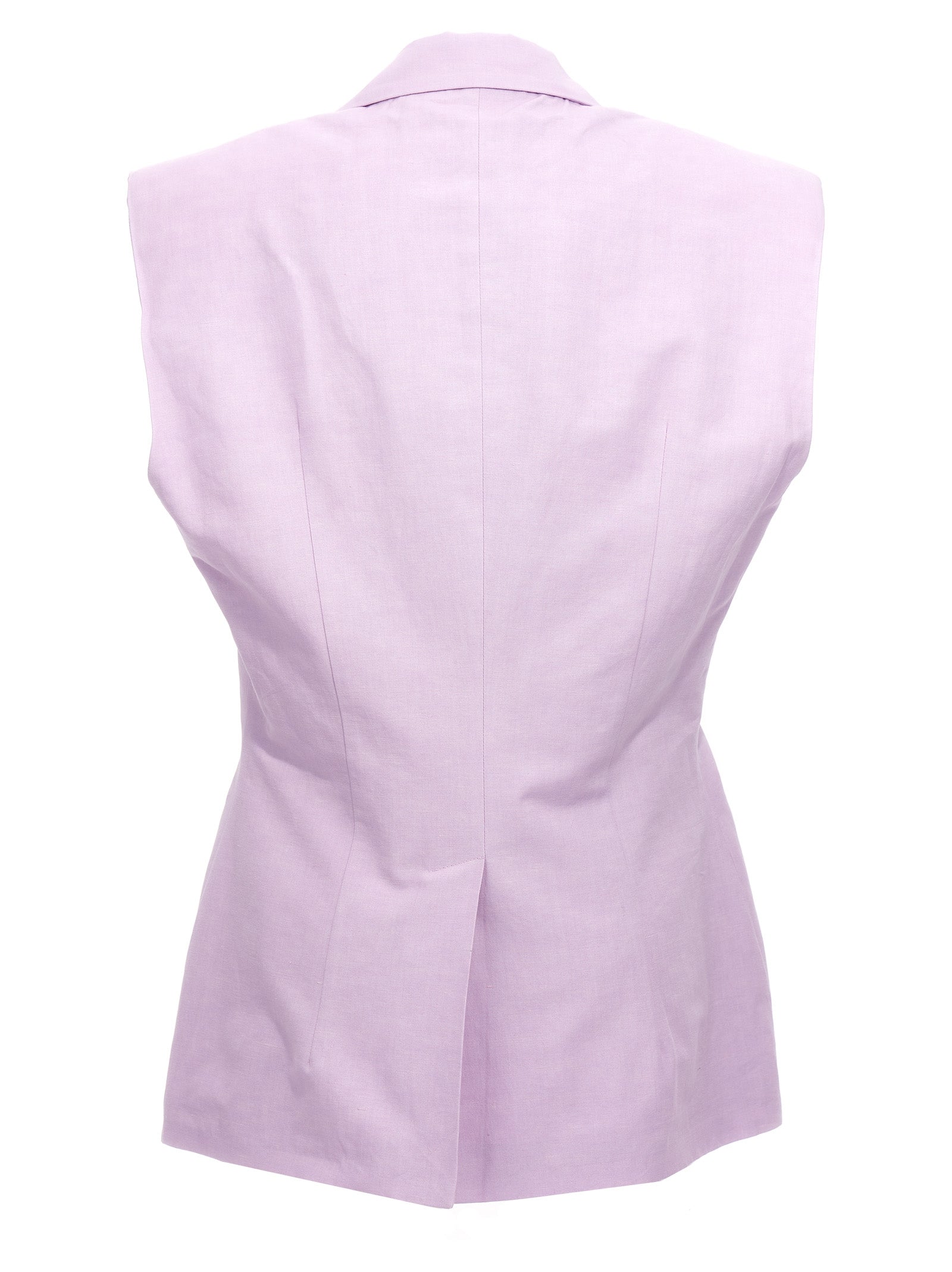 OMBRA MILANO Purple Cotton Blazer
