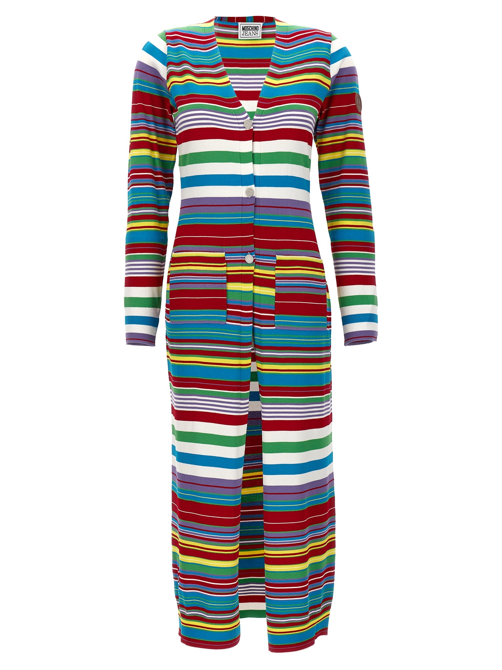 MO5CH1NO JEANS Multicolor Viscose Cardigan