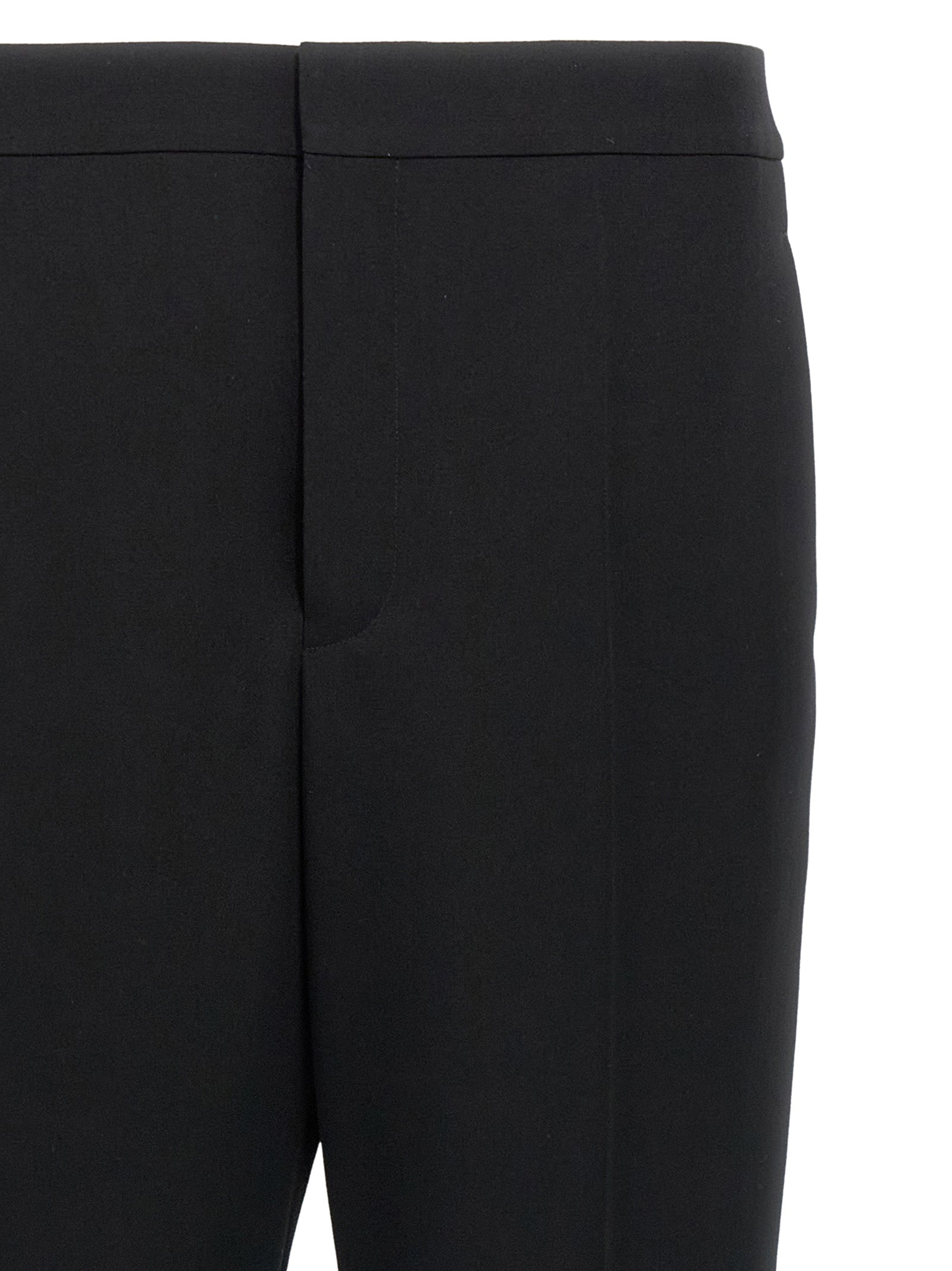 Saint Laurent Black Wool Dress Pants