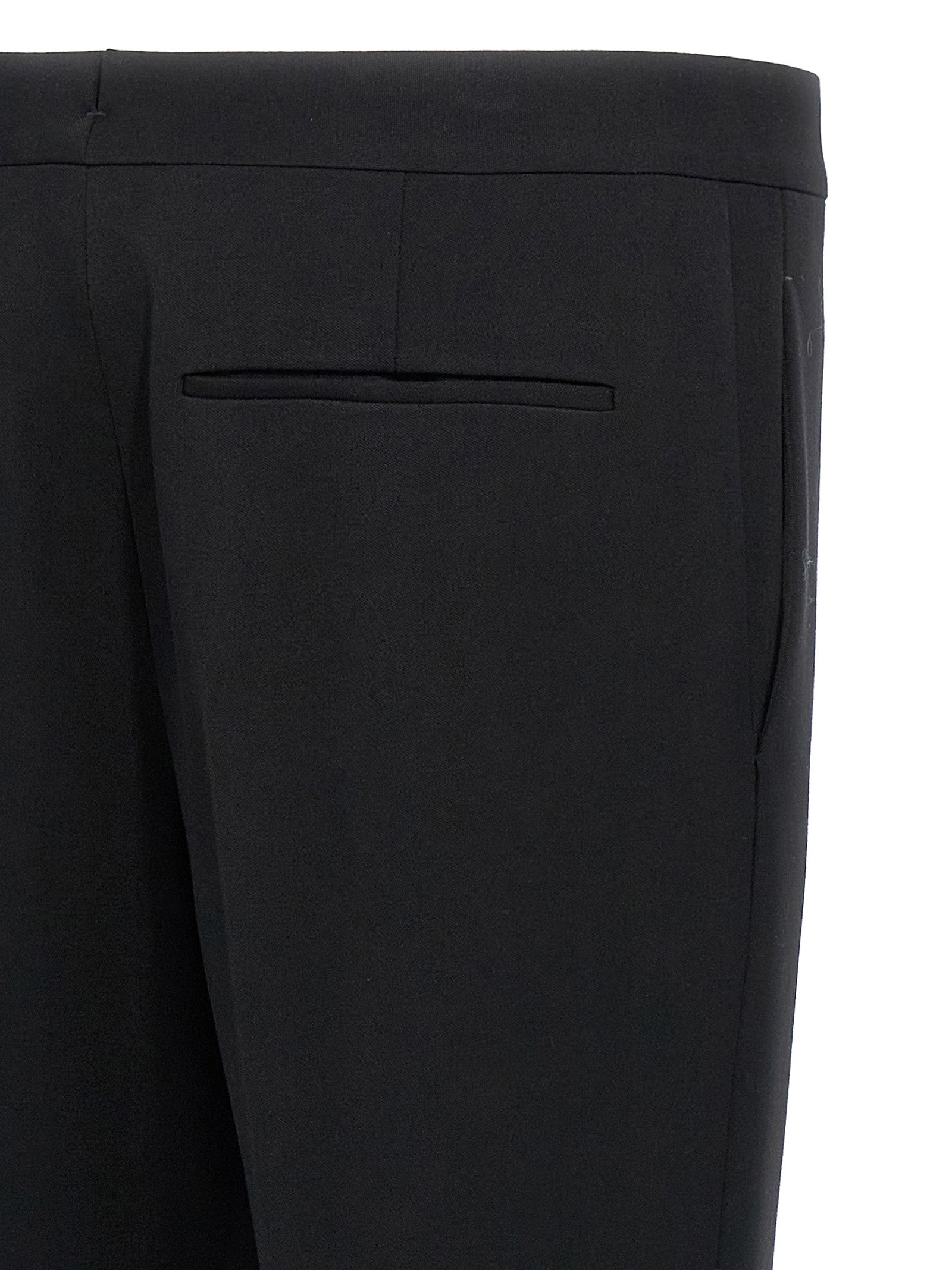 Saint Laurent Black Wool Dress Pants