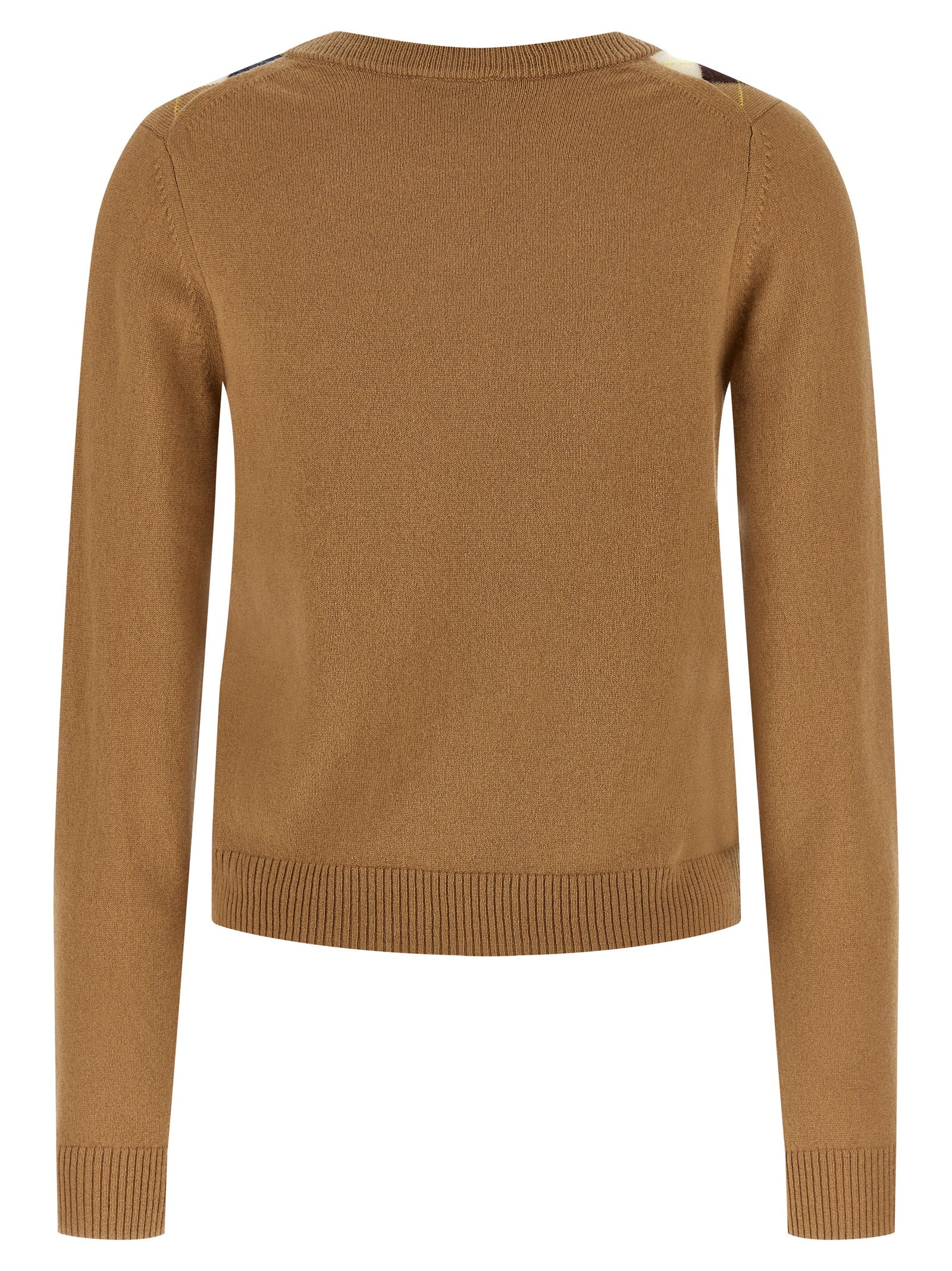 Ganni Beige Wool Cardigan