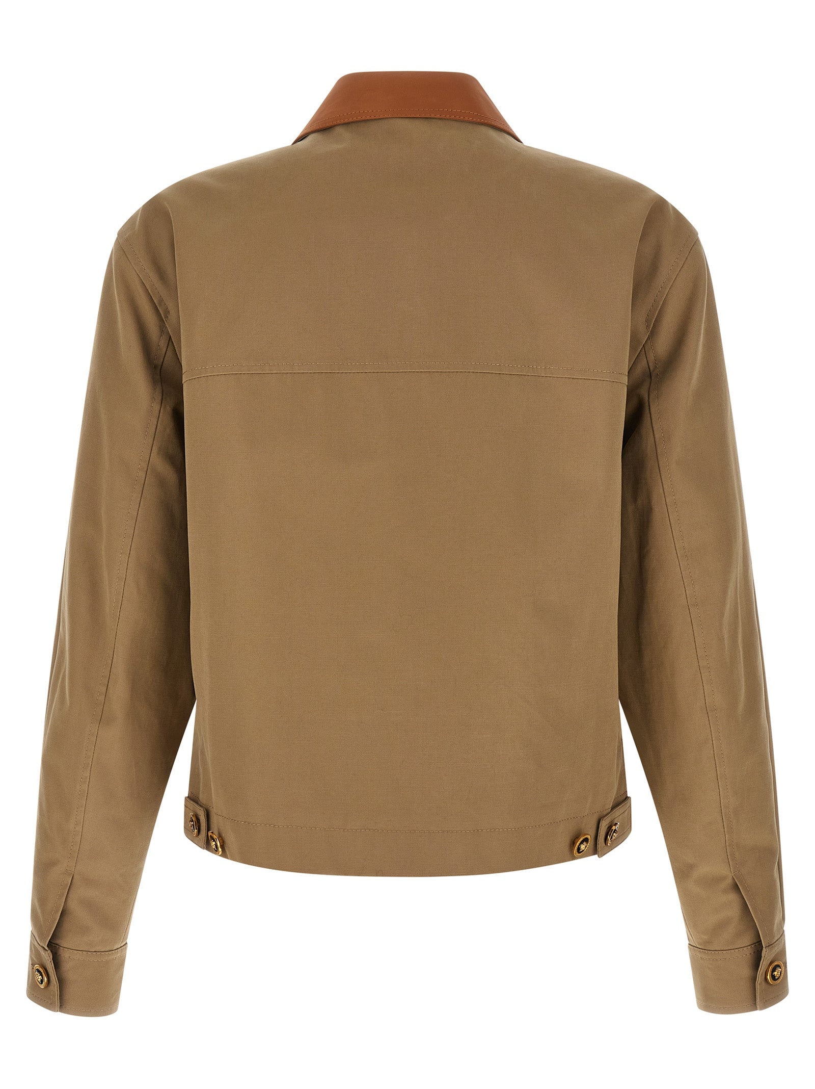 Versace Beige Cotton Jacket