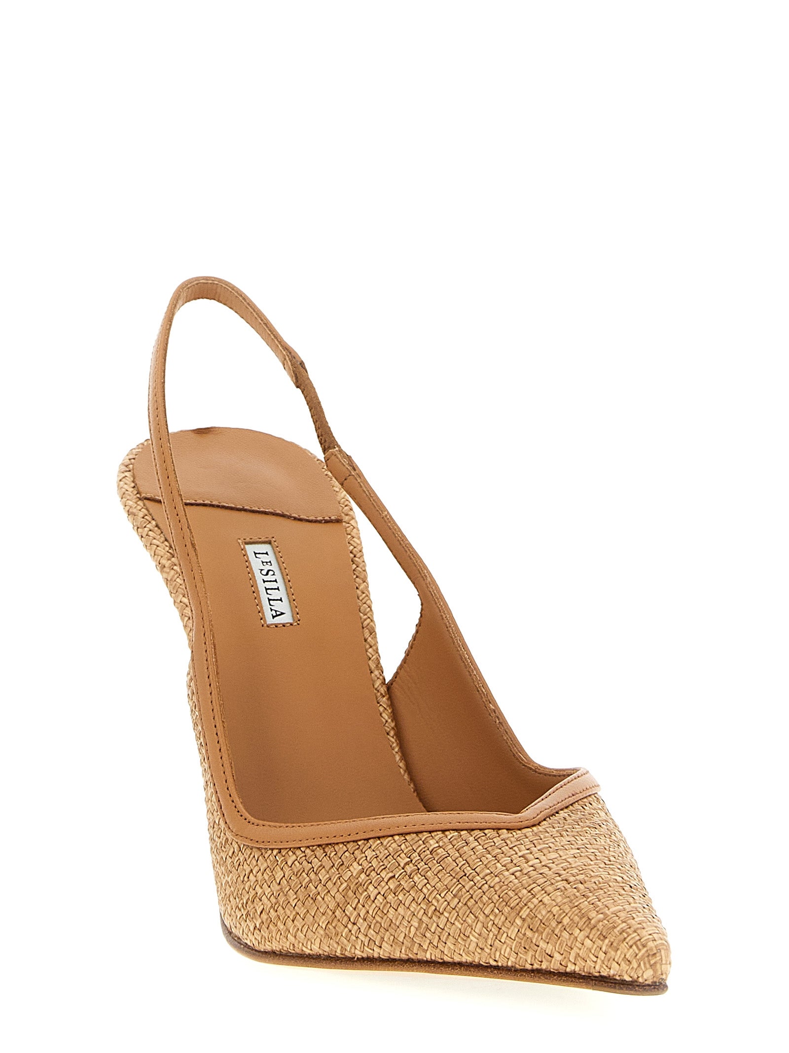 LE SILLA Brown Polyamide High Heel Pumps