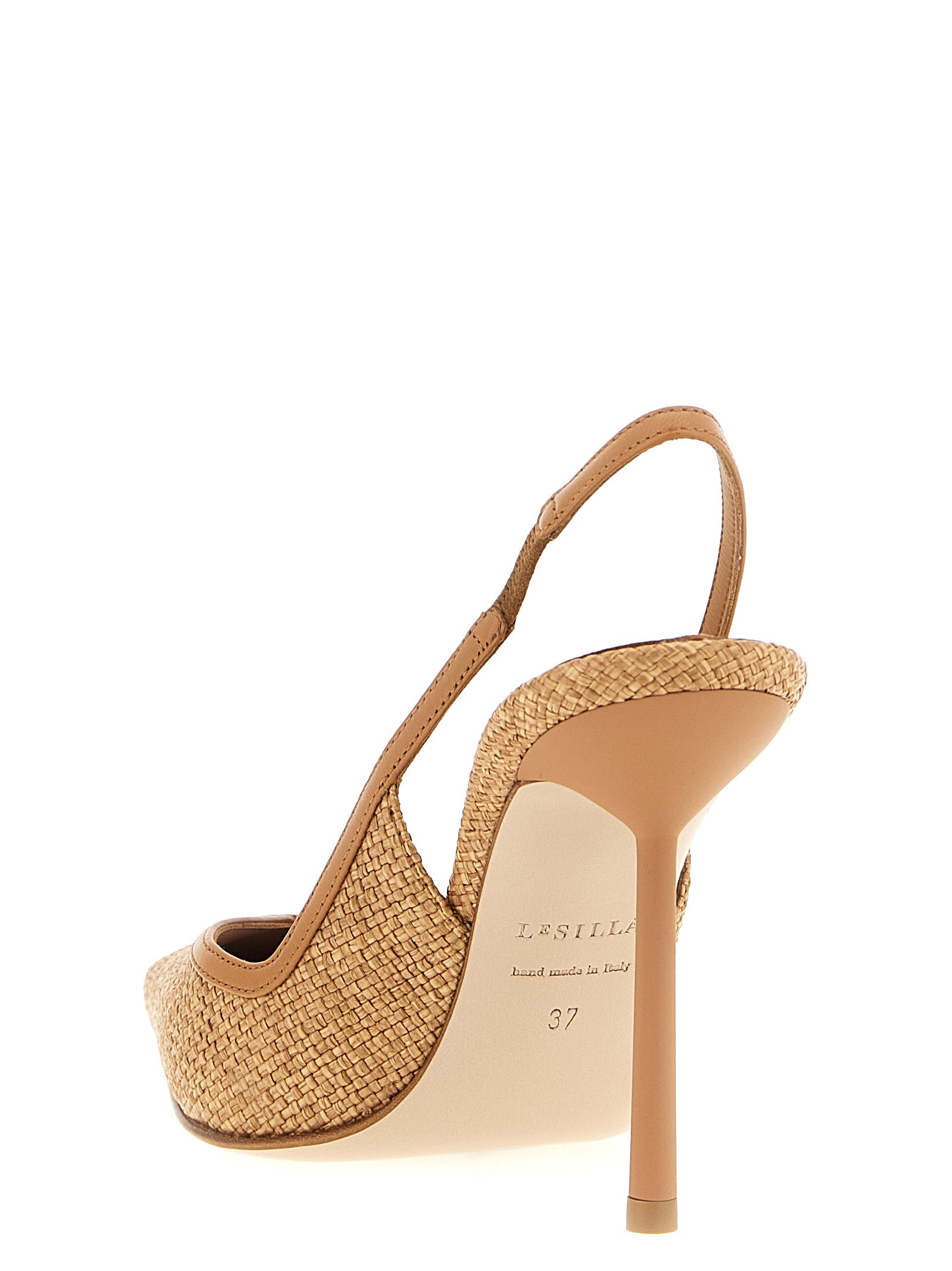 LE SILLA Brown Polyamide High Heel Pumps