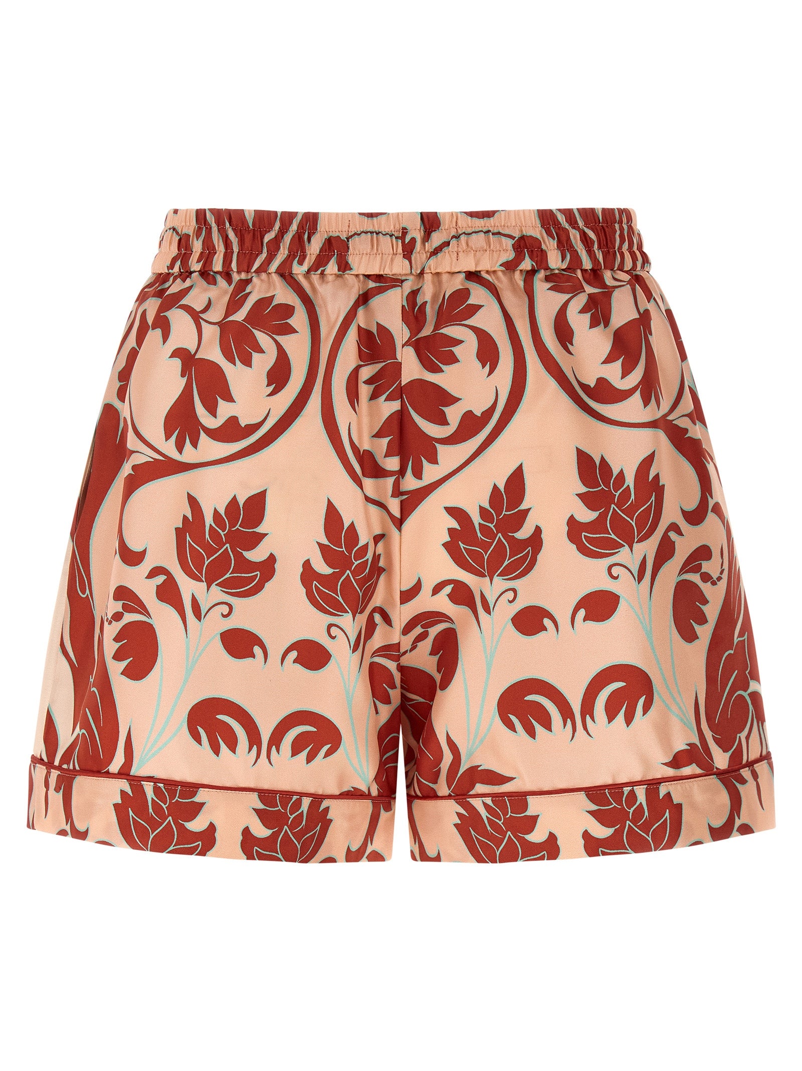 F.R.S. - FOR RESTLESS SLEEPERS Multicolor Silk Bermuda Shorts