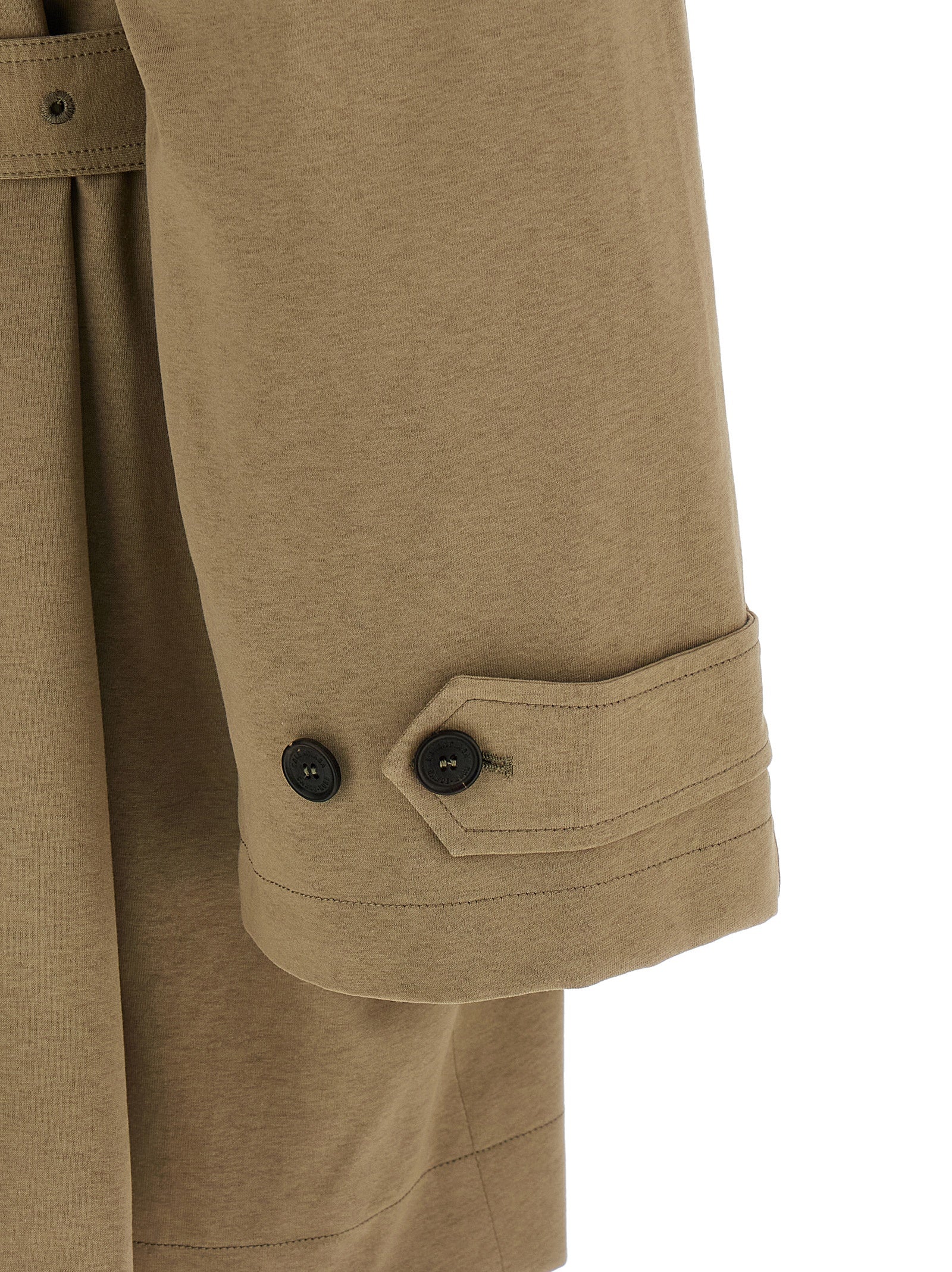 Balenciaga Beige Cotton Coat