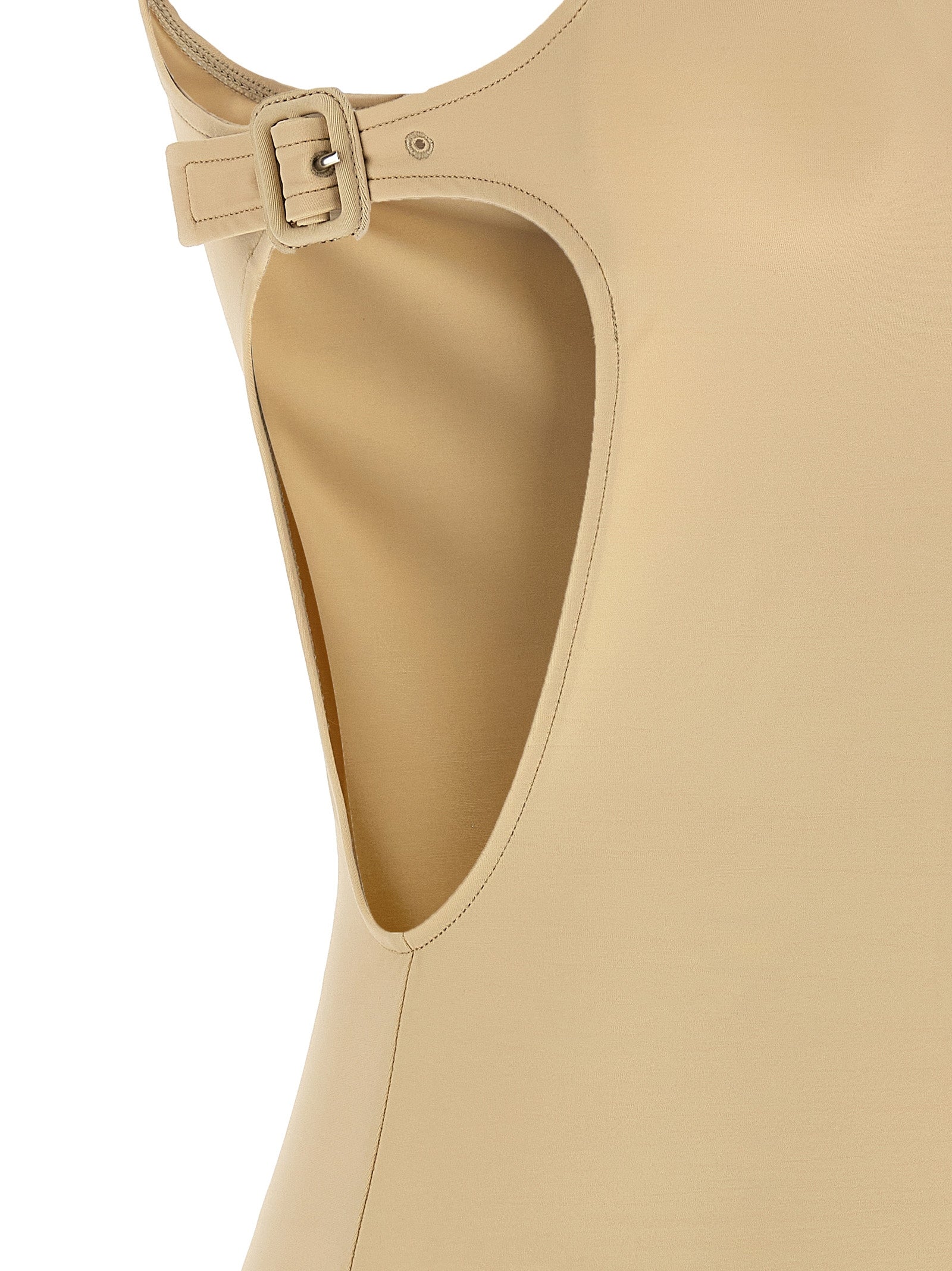 Courrèges Beige Polyamide Bodysuit
