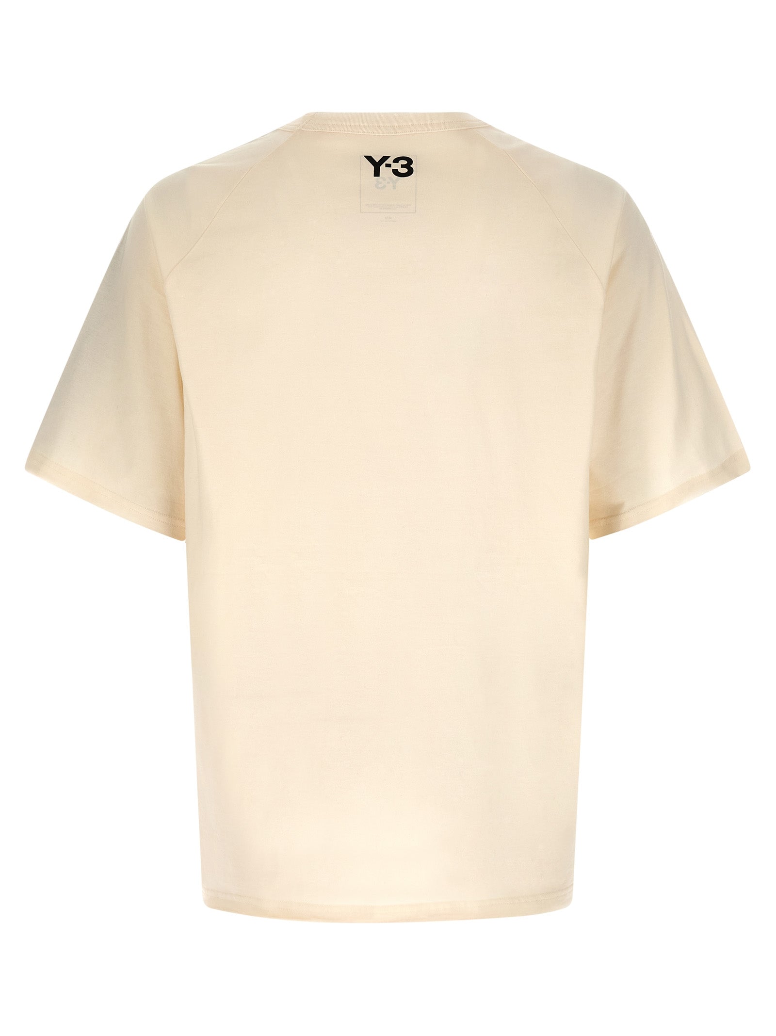 Y-3 White Cotton T-Shirt