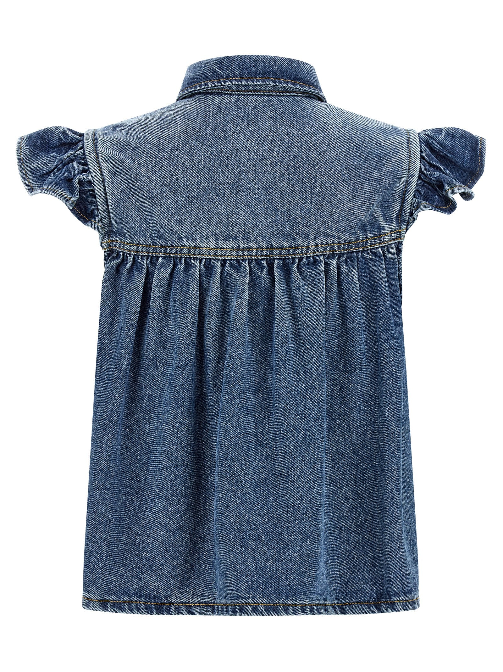 Ganni Blue Denim Shirt