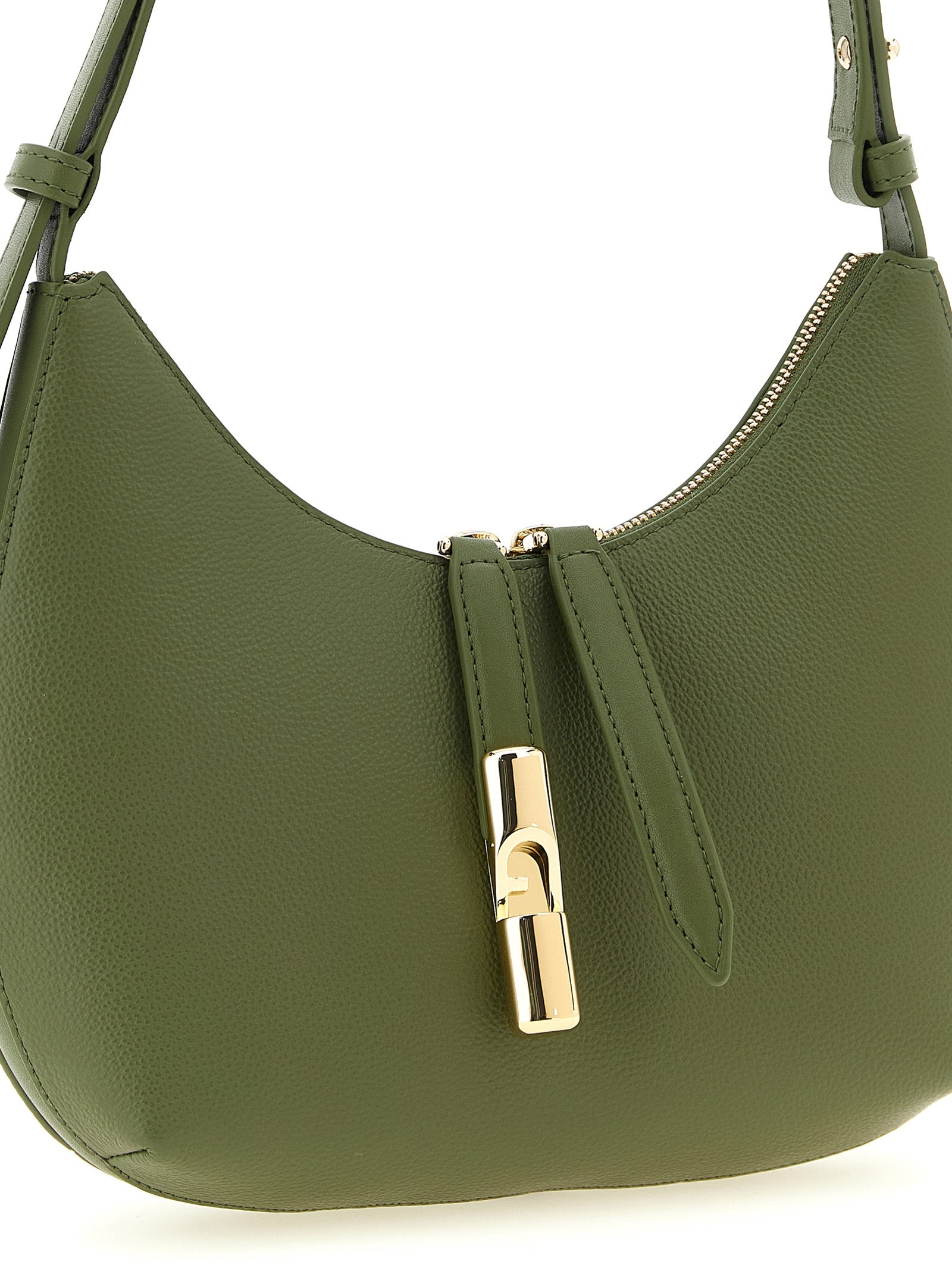 Furla Bicolor Calfskin Shoulder Bag