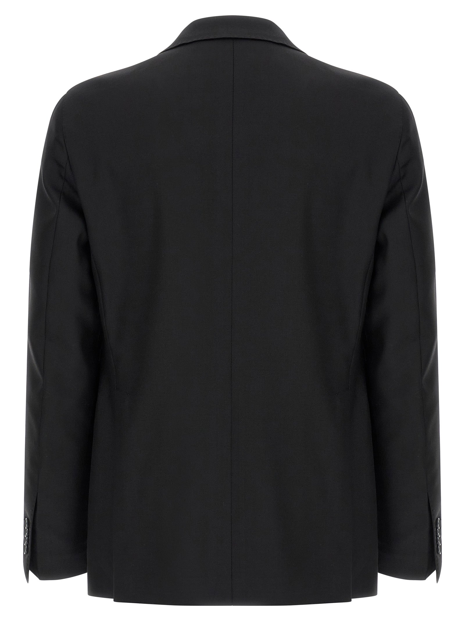 Tagliatore Black Virgin Wool Two-Piece Suit