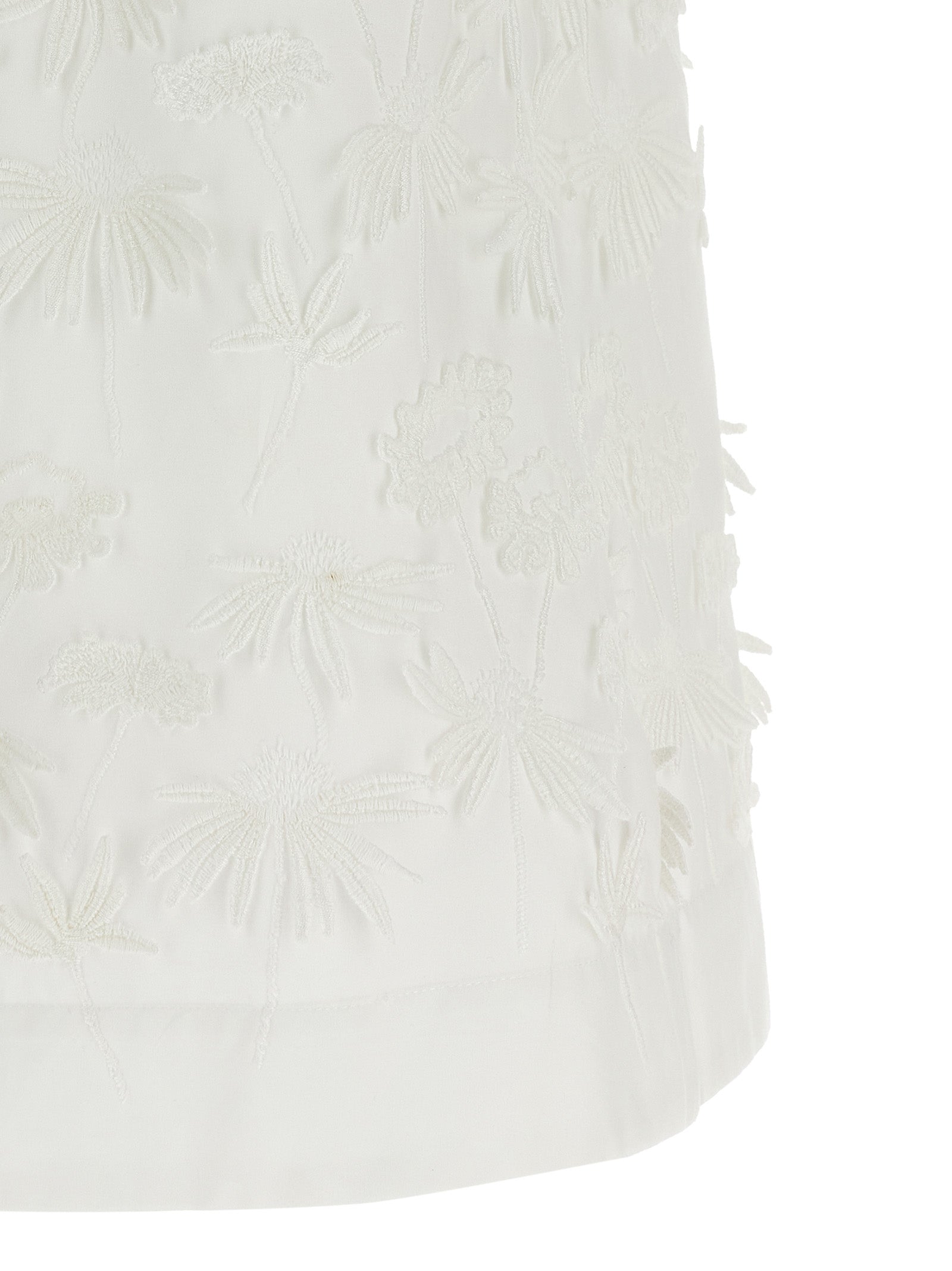 P.A.R.O.S.H. White Cotton Blouse