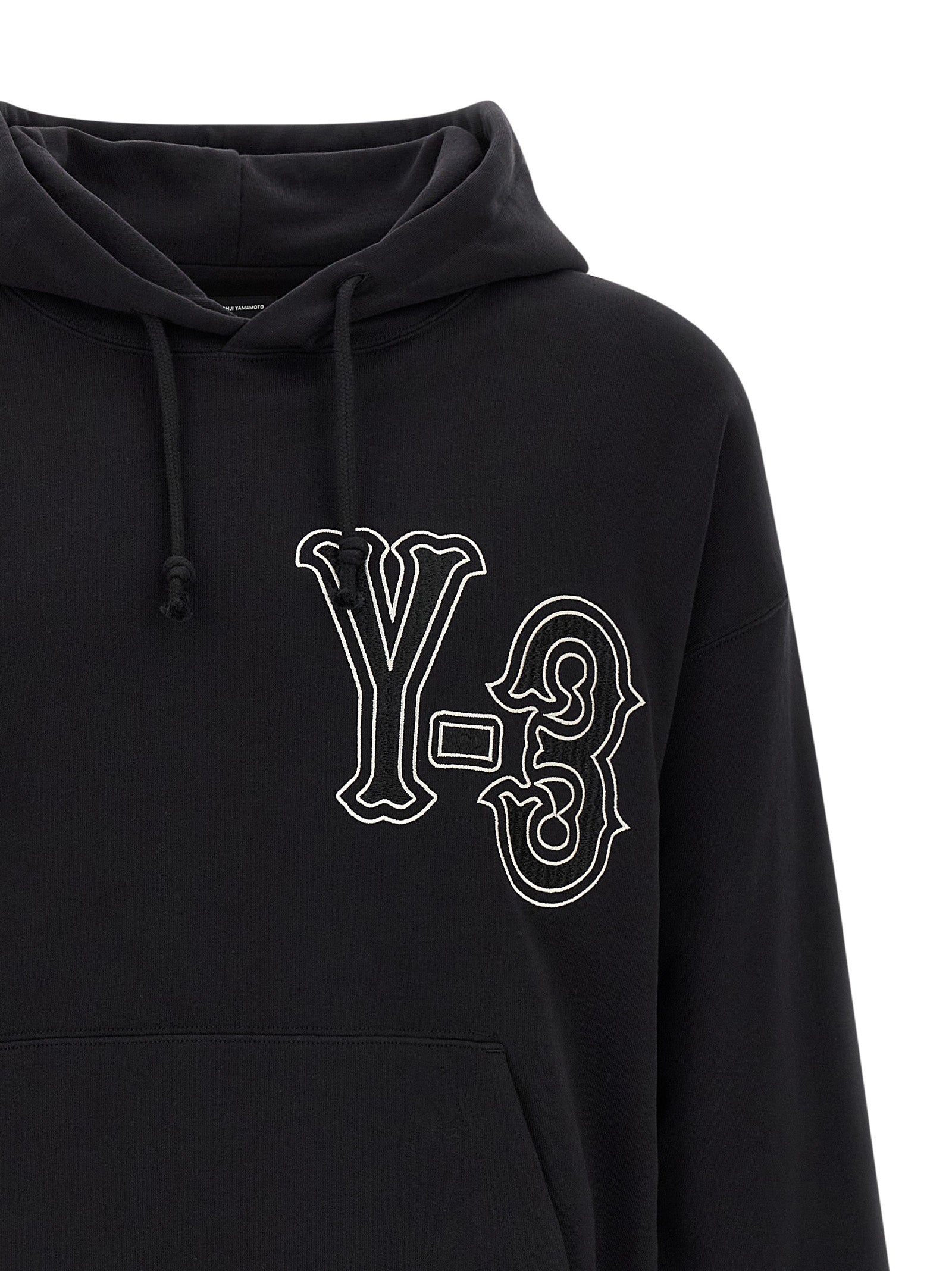 Y-3 Black Cotton Sweatshirt