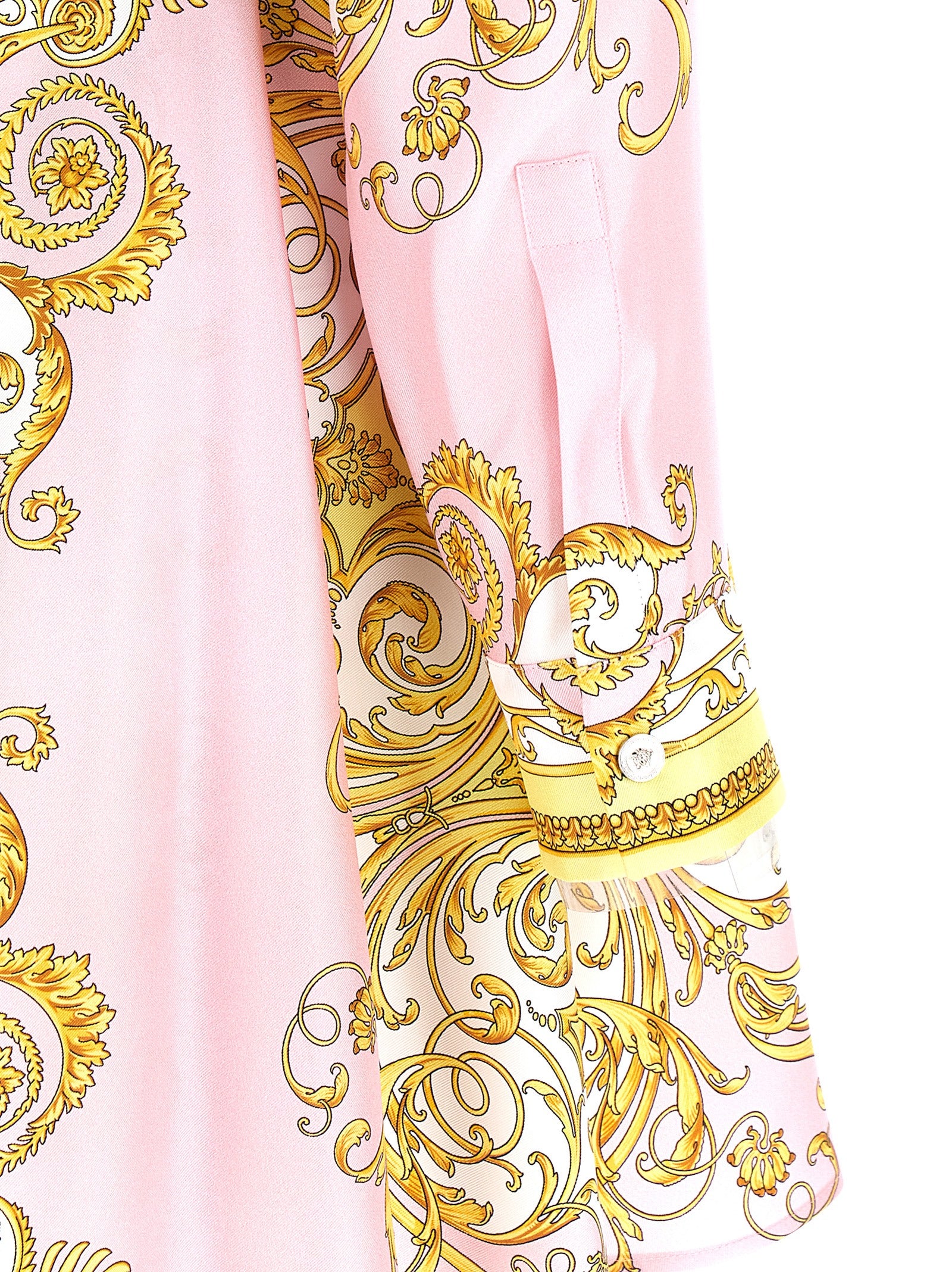 Versace Multicolor Silk Short Dress