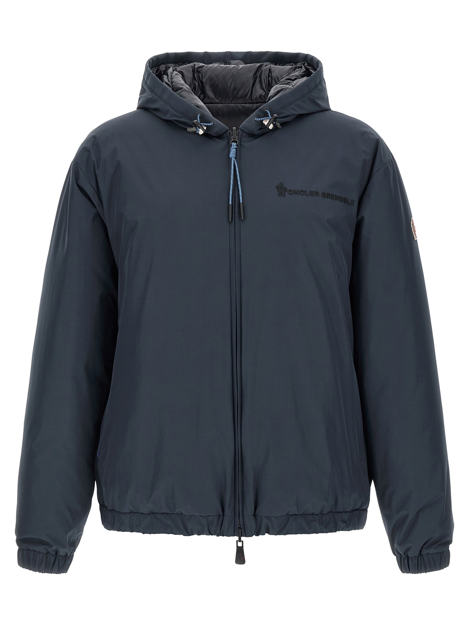 Moncler Grenoble Blue Polyamide Shell Jacket