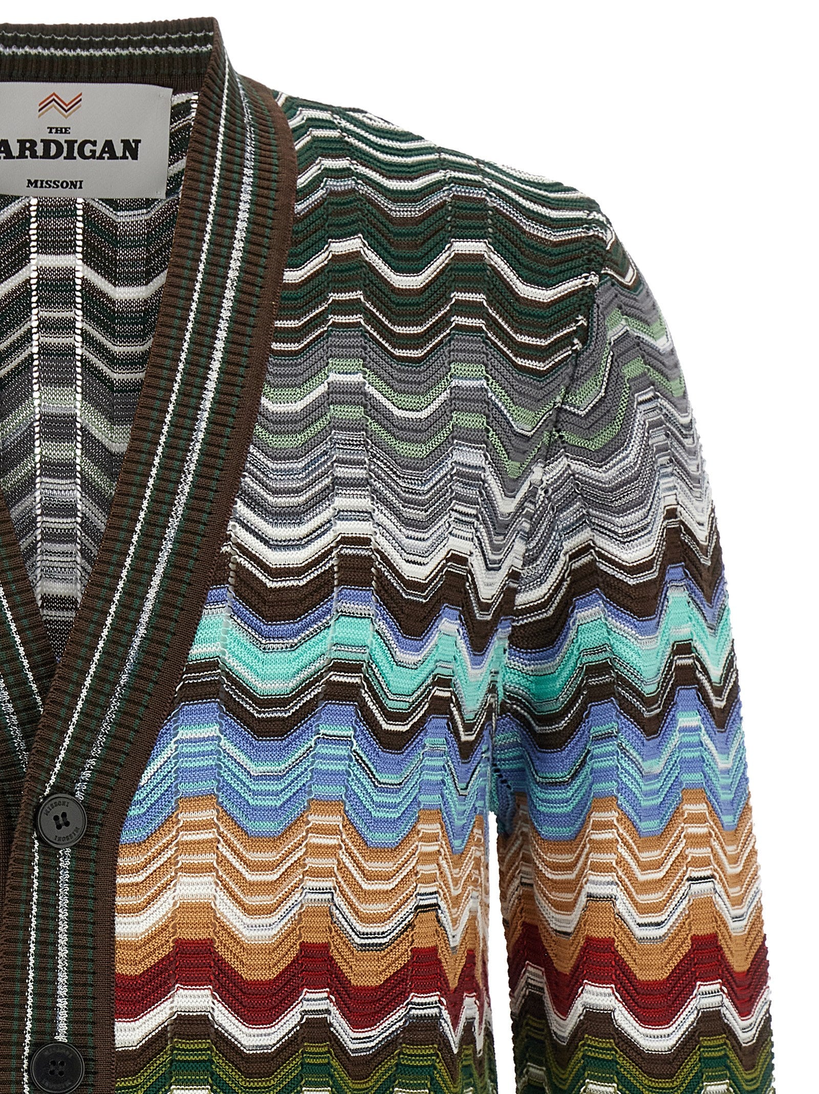 Missoni Multicolor Cotton Cardigan