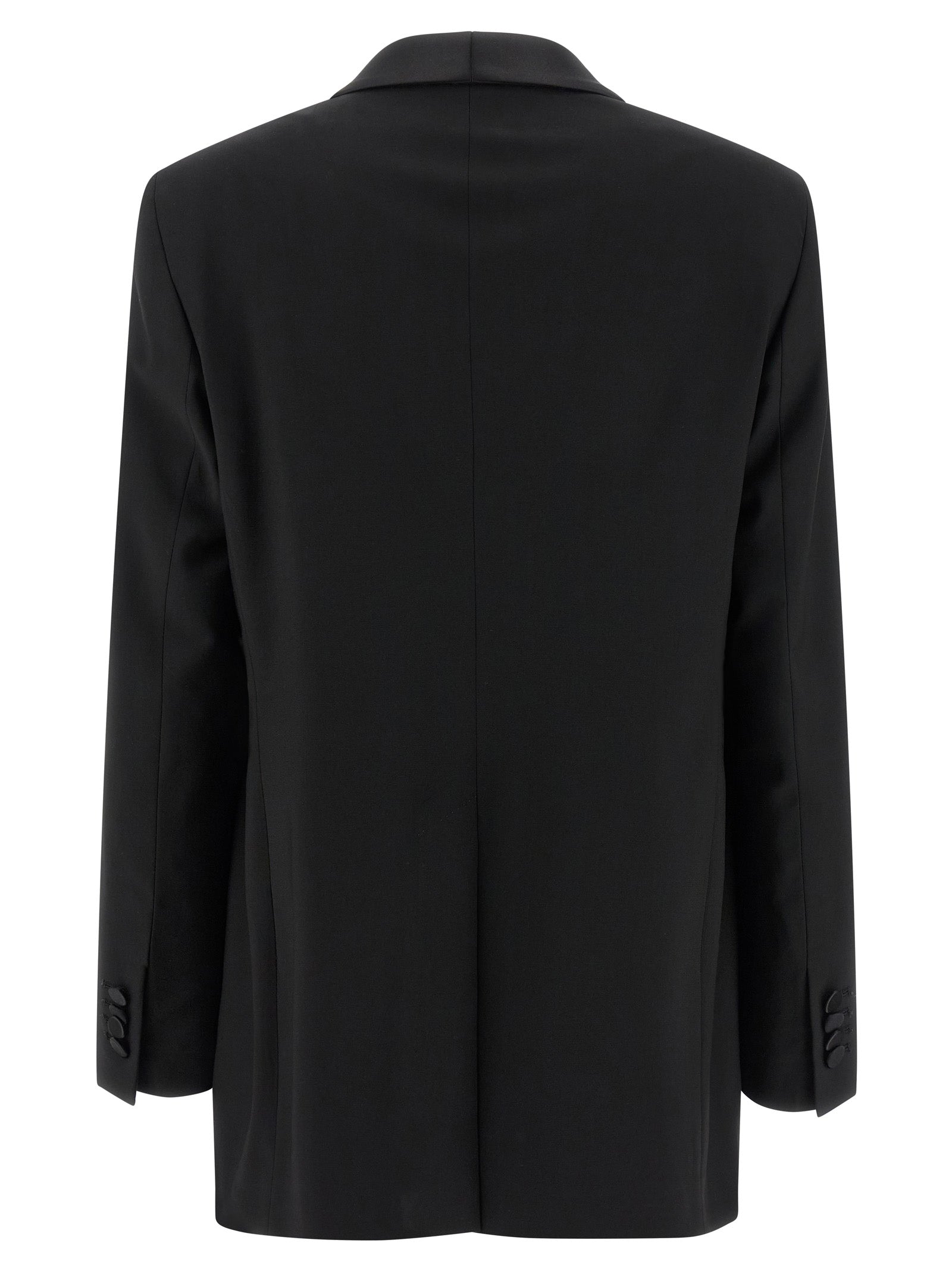 Tagliatore Black Virgin Wool Two-Piece Suit