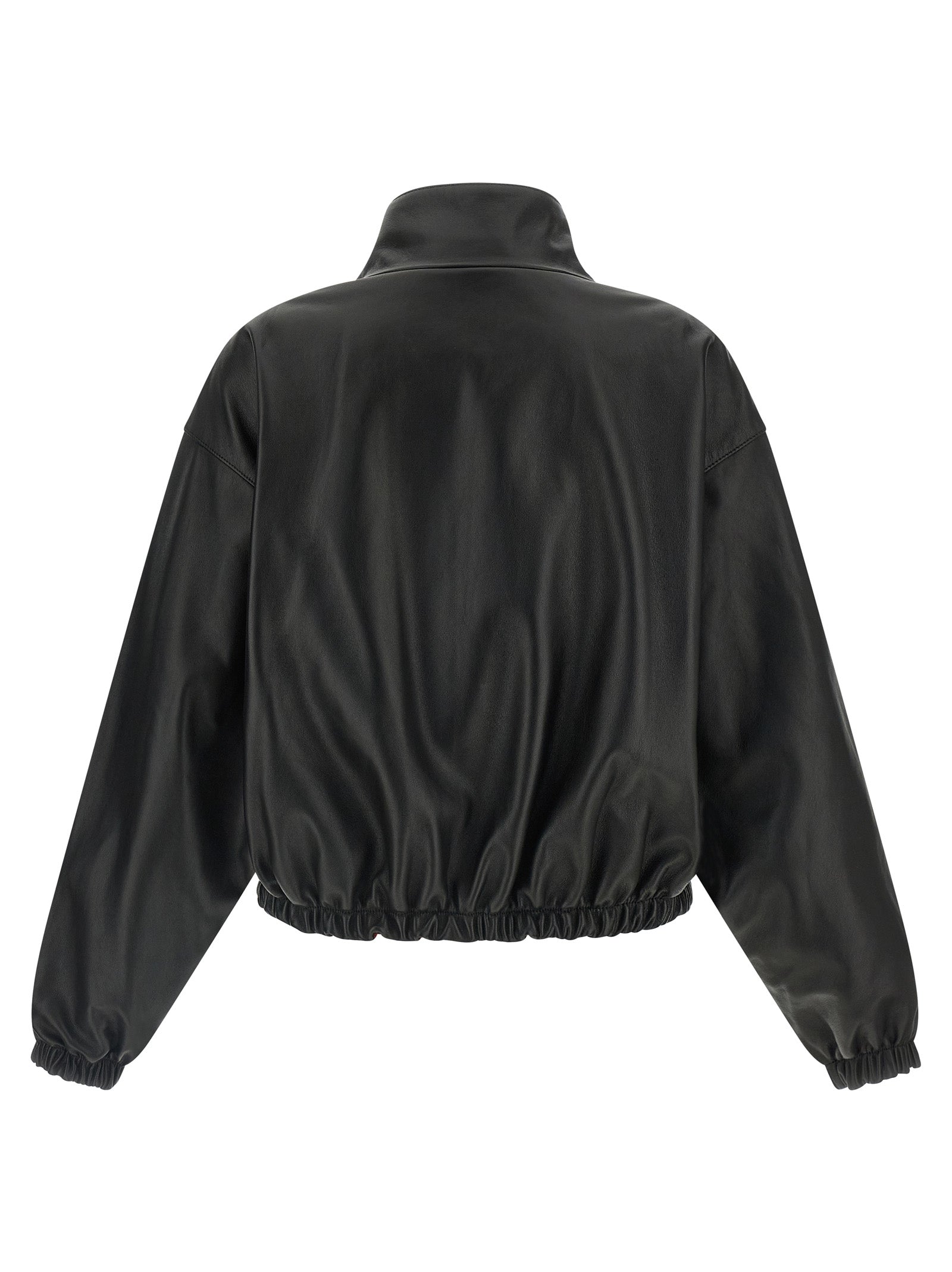 Balenciaga Black Lamb Leather Leather Jacket