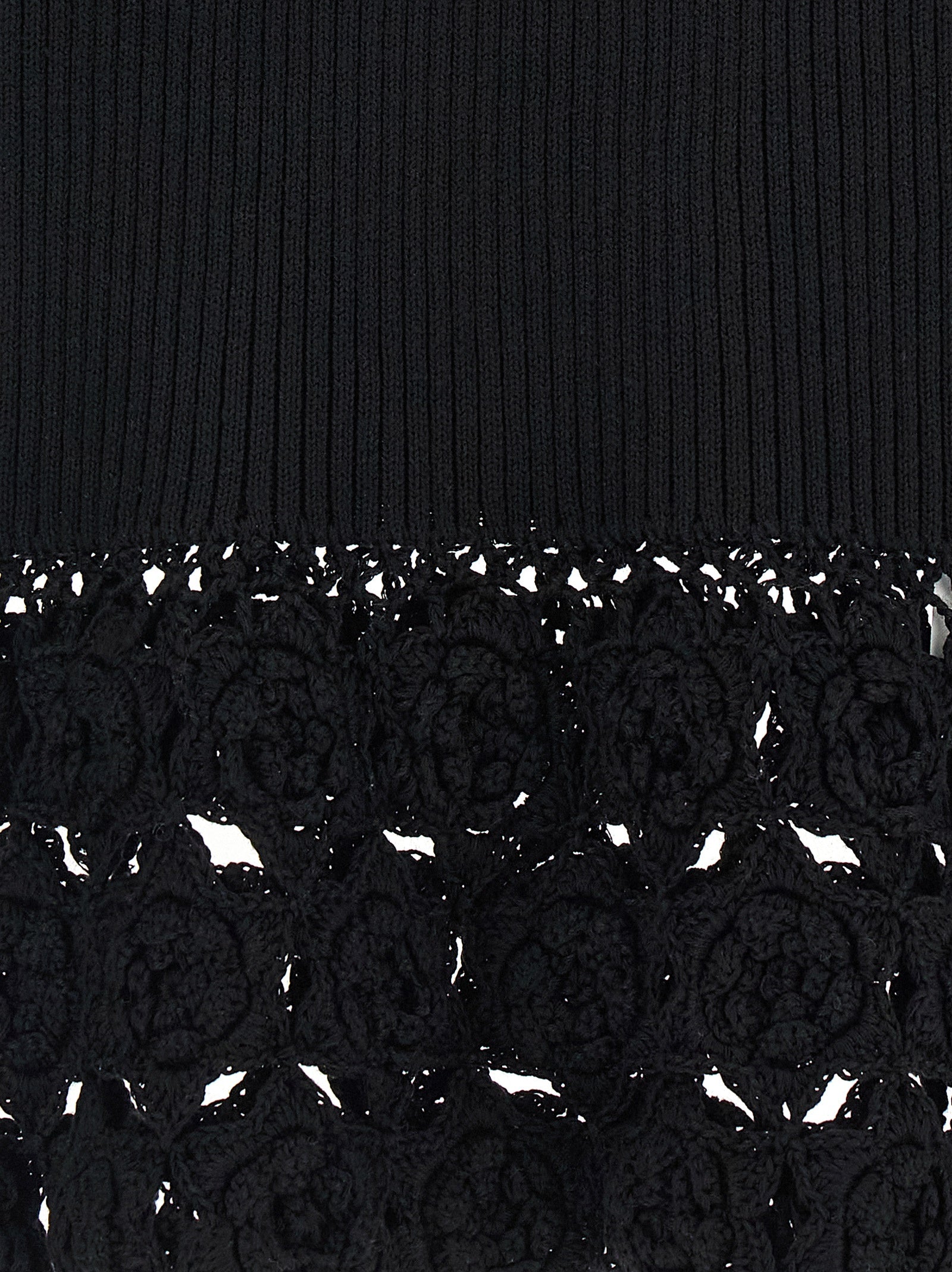 Ganni Black Organic Cotton Sleeveless Jacket