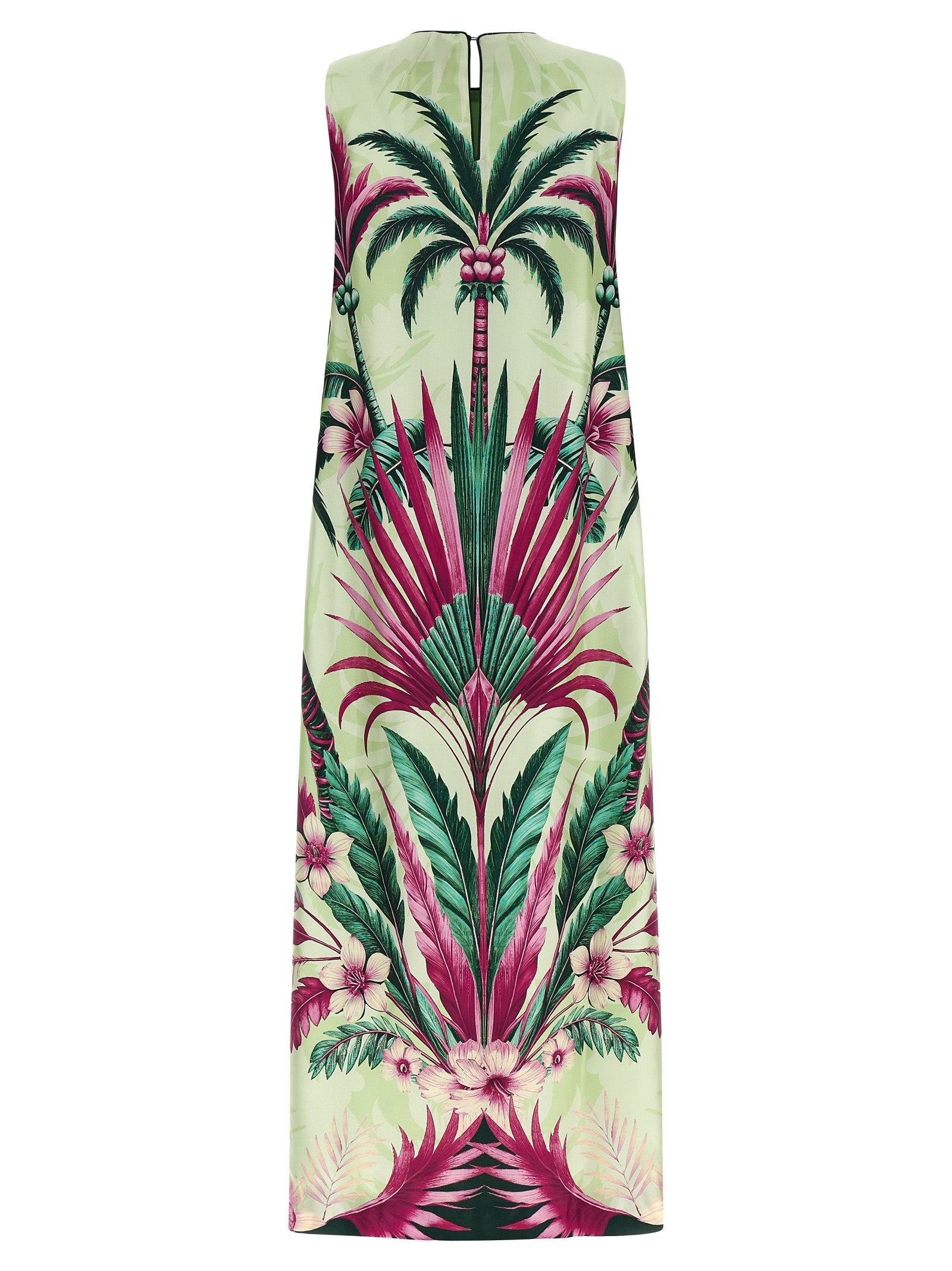 F.R.S. - FOR RESTLESS SLEEPERS Multicolor Silk Long Dress