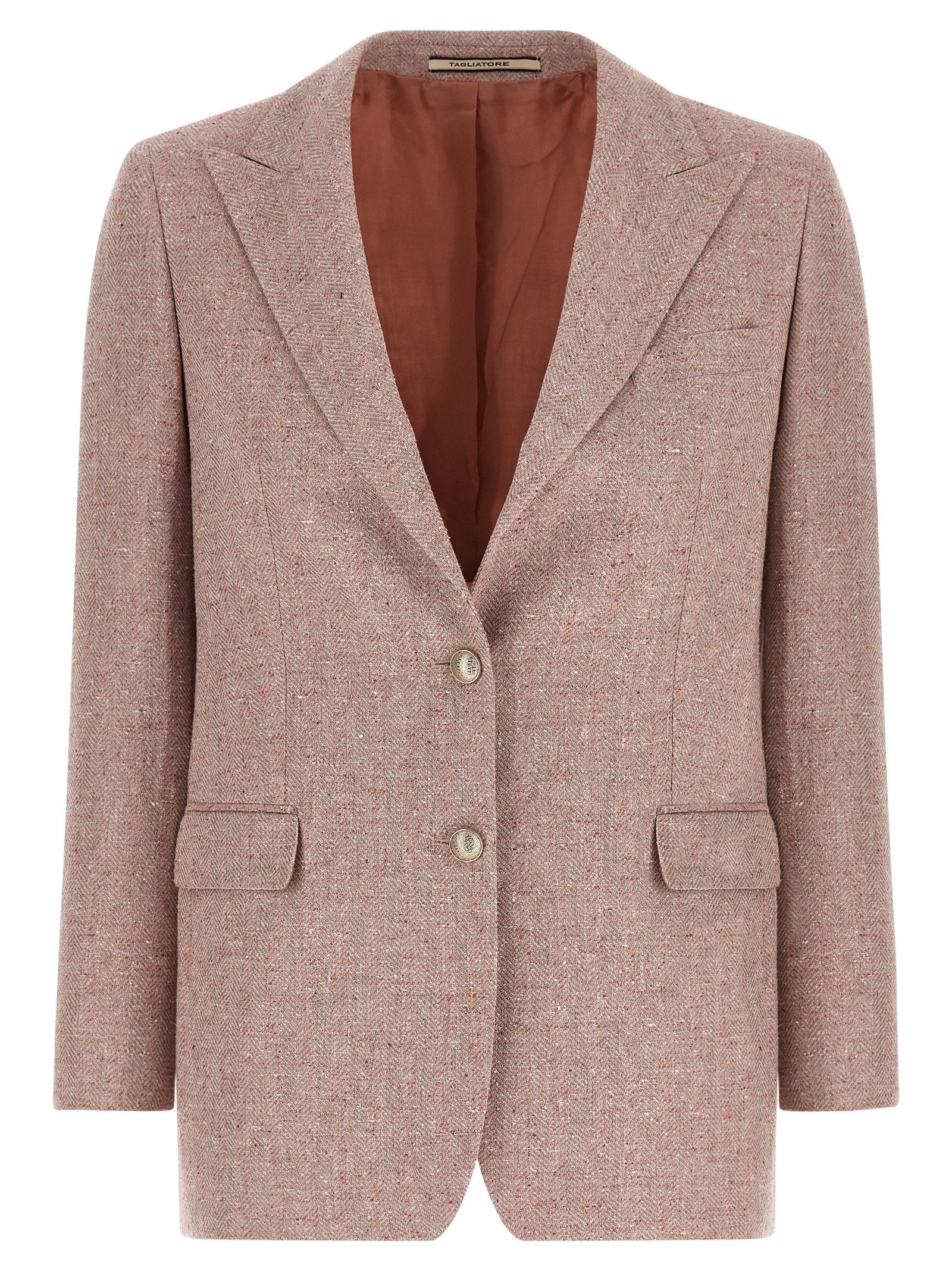 Tagliatore Multicolor Cotton Blazer